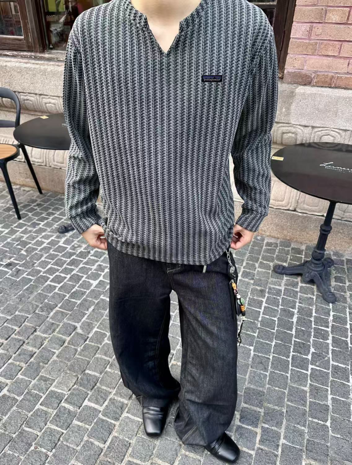 Patagonia knitted fleece sweater