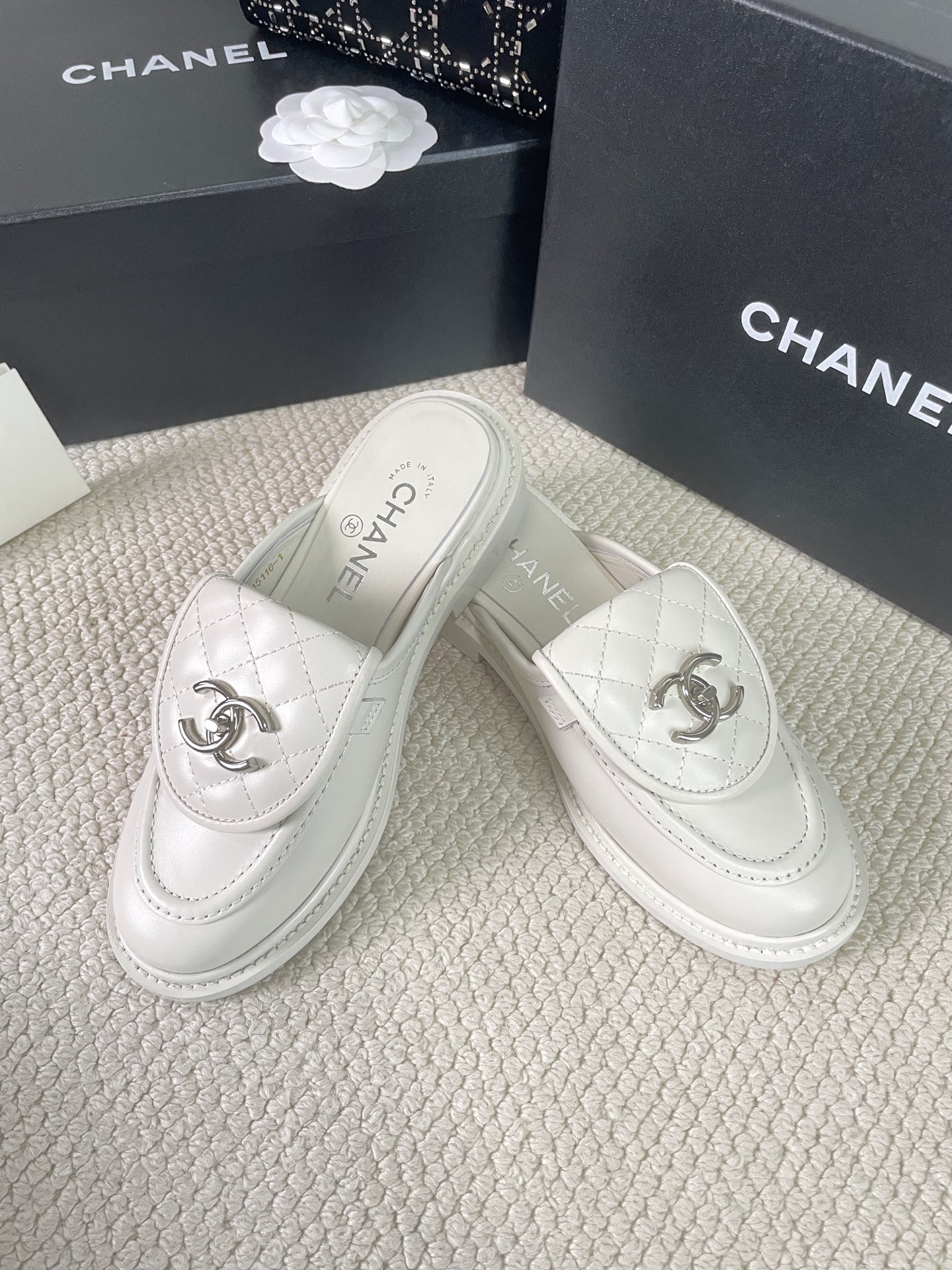 2025 CHANEL Bag Buckle Half Slip-On