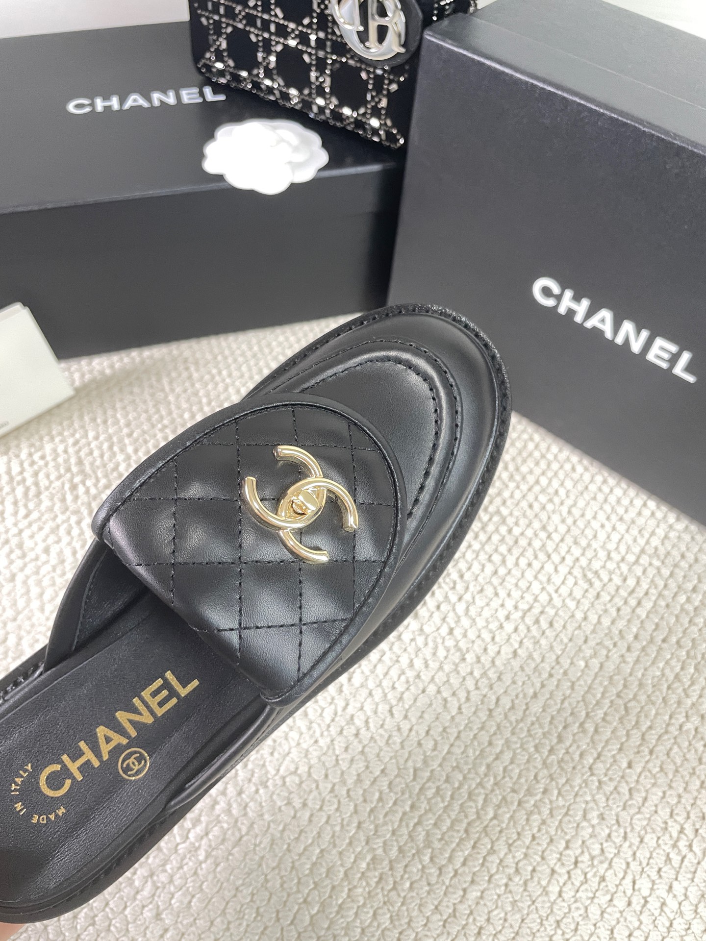 2025 CHANEL Bag Buckle Half Slip-On