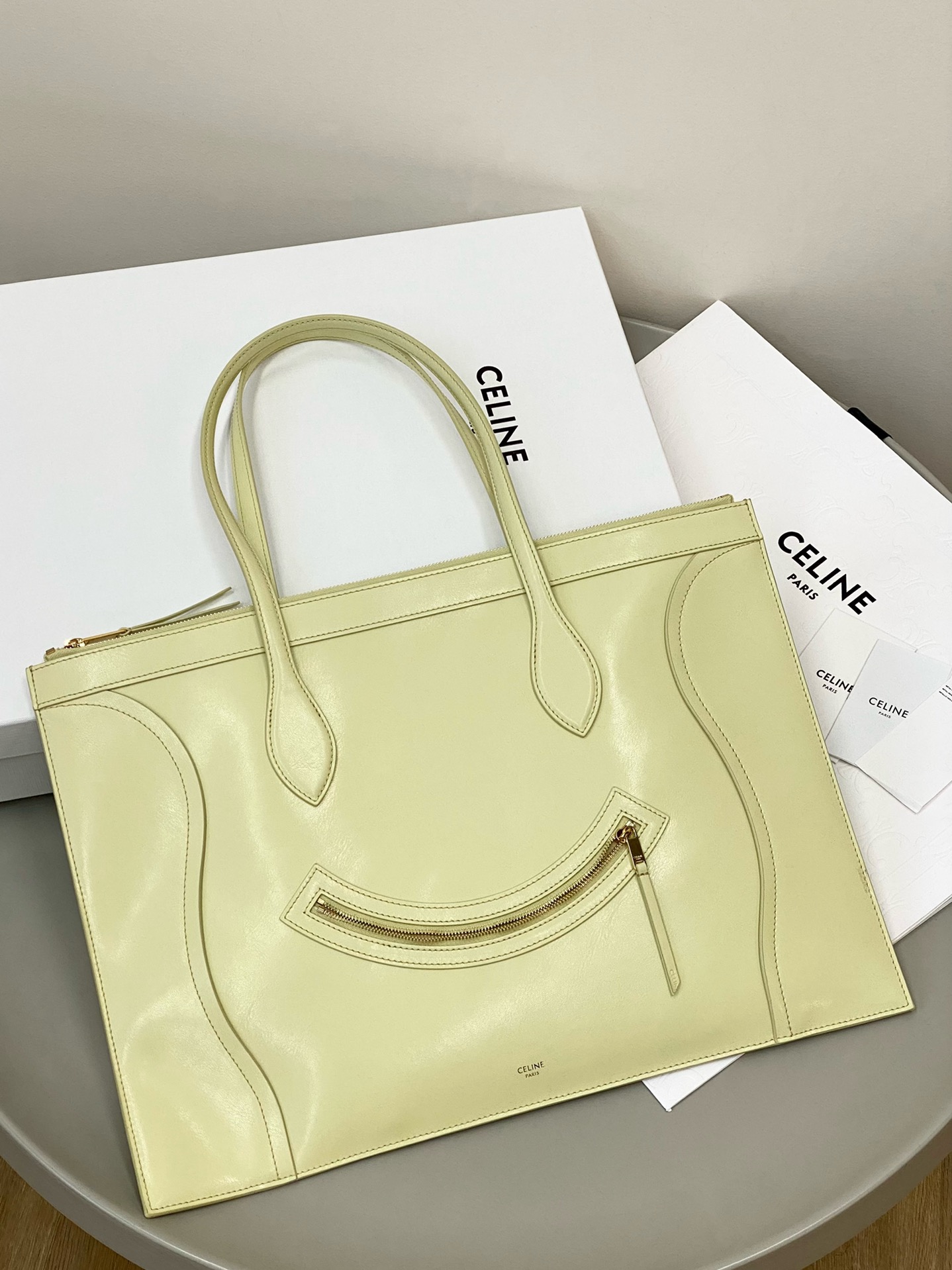 Celine Flat Cabas Smile Bag