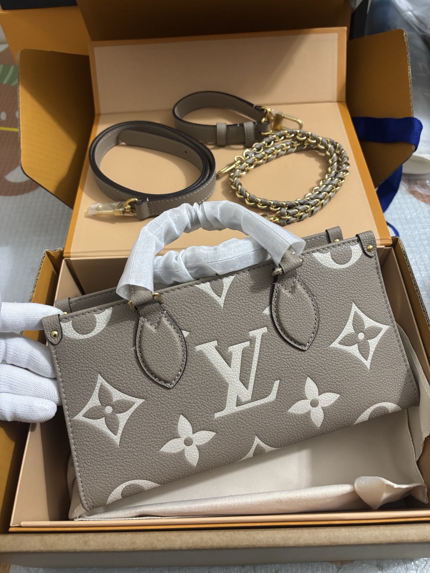 Louis Vuitton OnTheGo East West Handbag