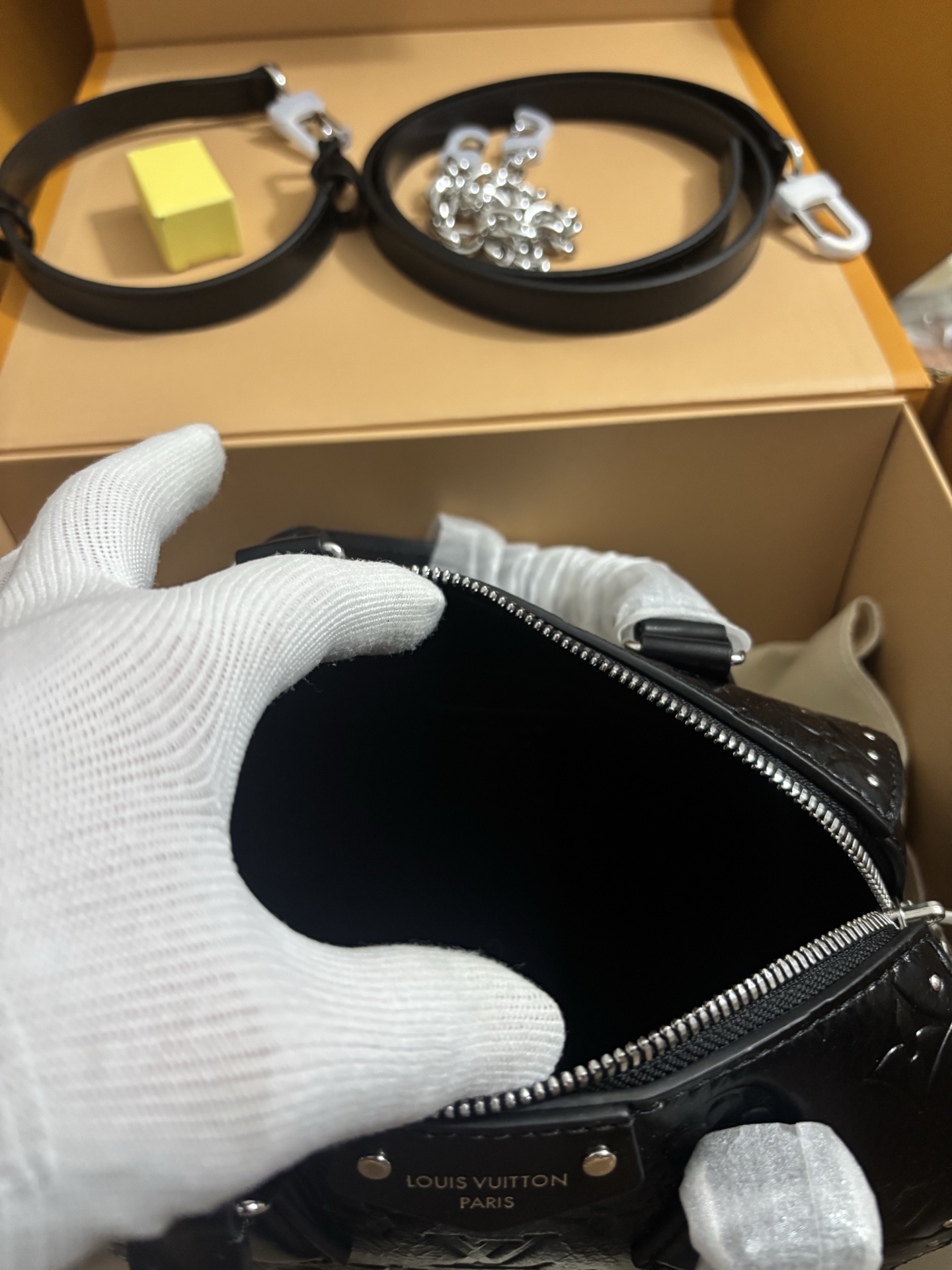 Louis Vuitton Speedy Trunk 20 All-Leather Handbag