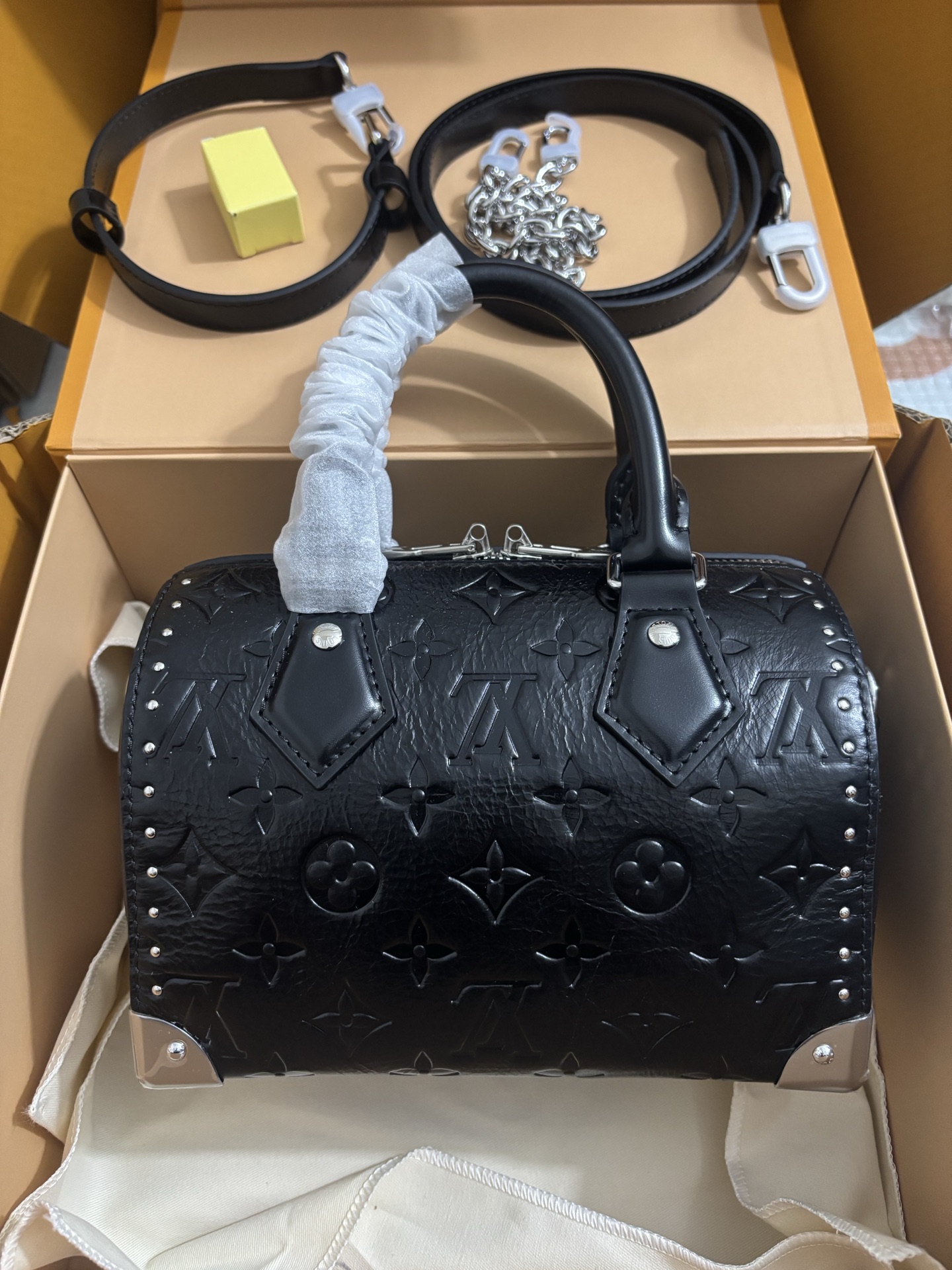 Louis Vuitton Speedy Trunk 20 All-Leather Handbag