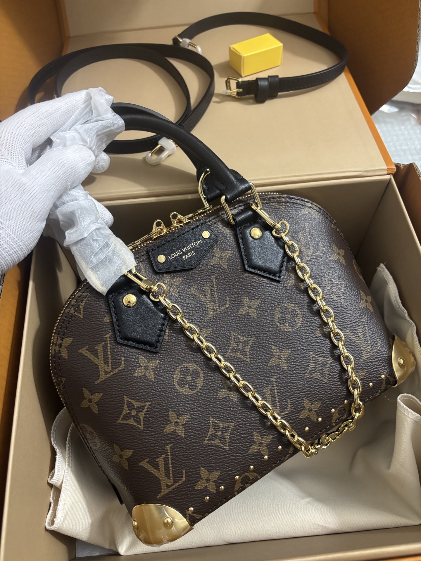 Louis Vuitton Alma BB Handbag
