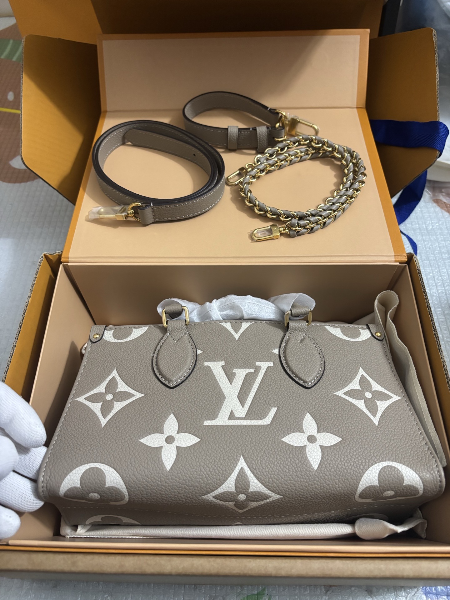 Louis Vuitton OnTheGo East West Handbag