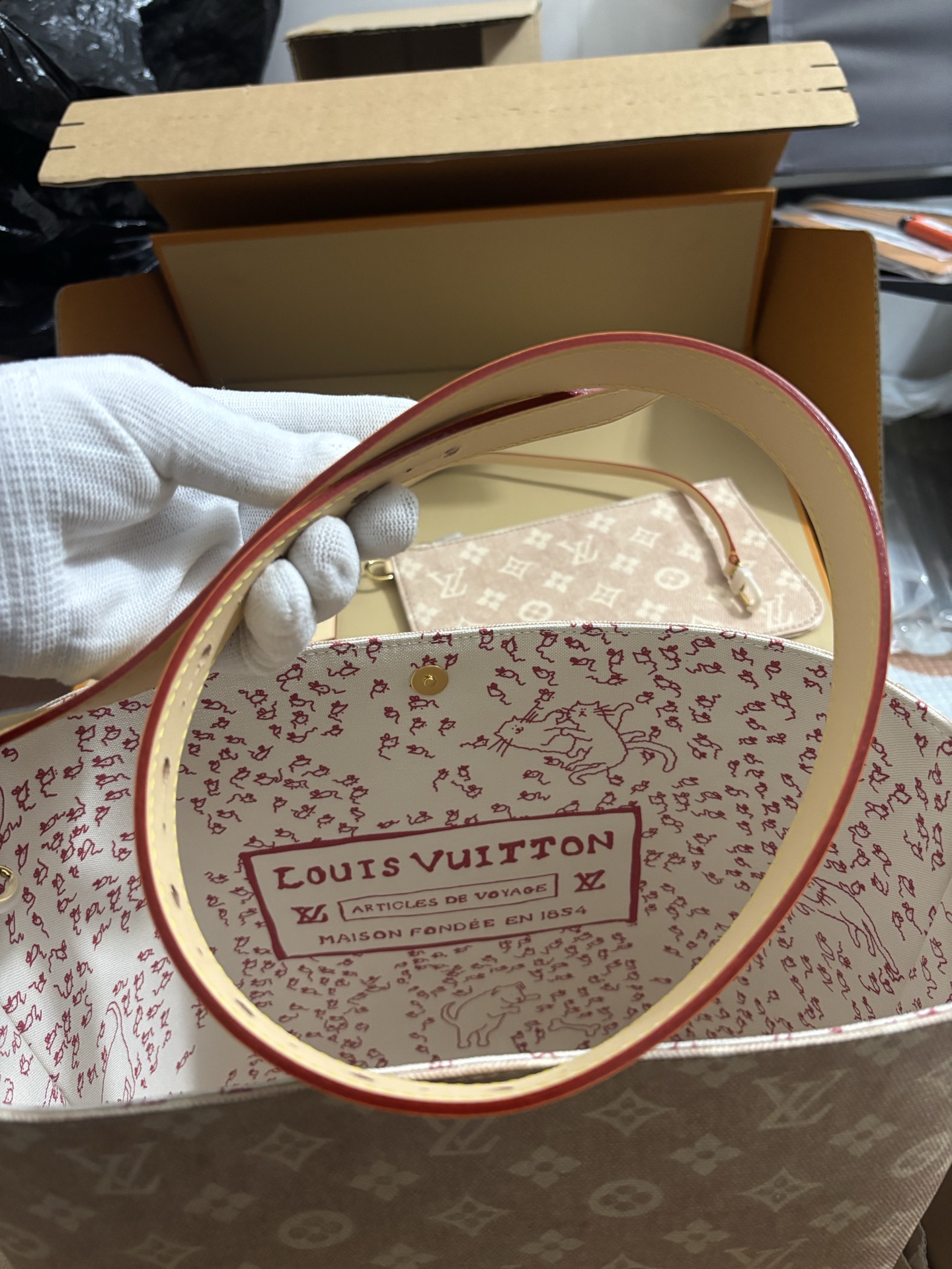 Louis Vuitton All In Large Handbag