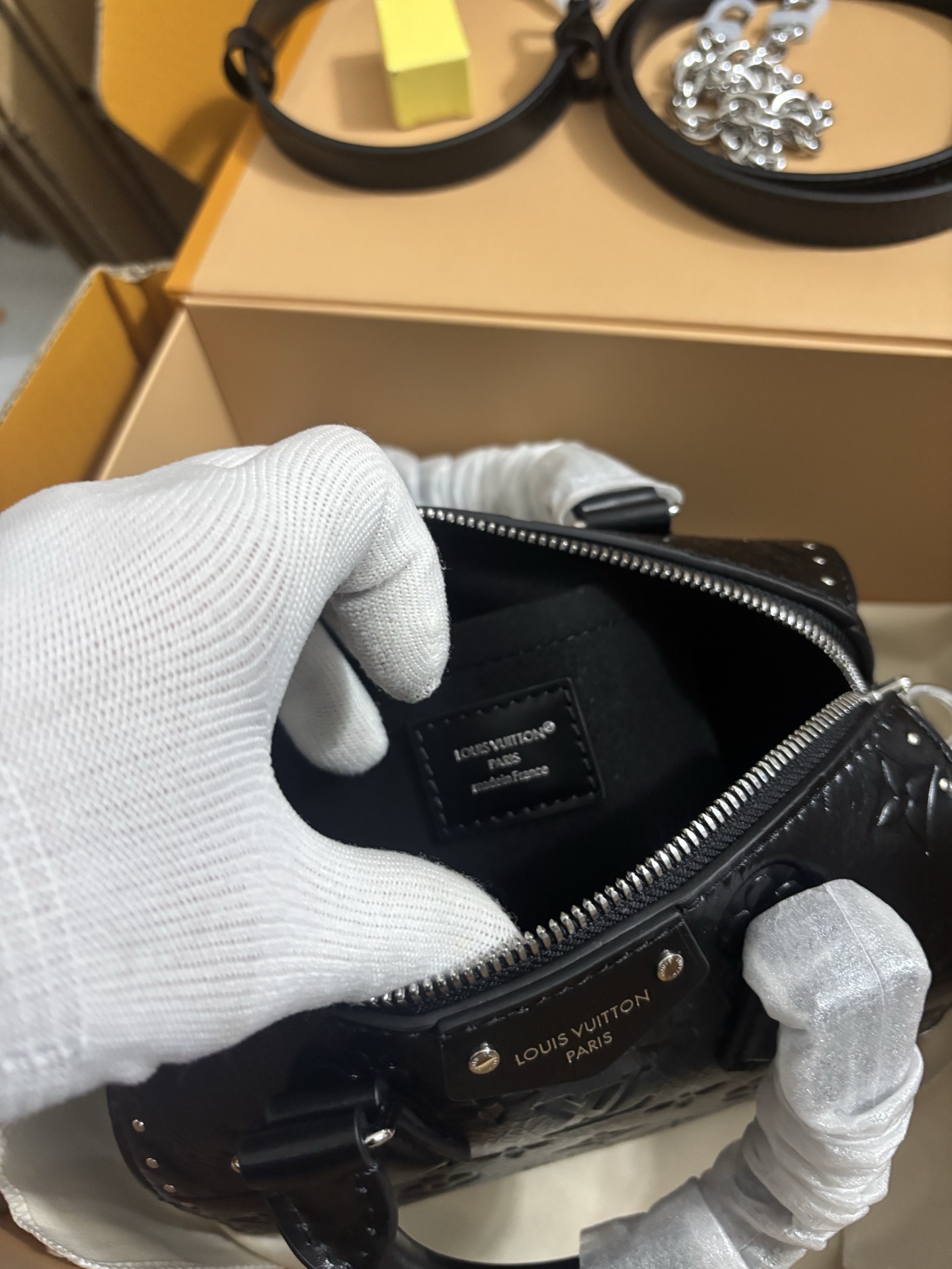 Louis Vuitton Speedy Trunk 20 All-Leather Handbag