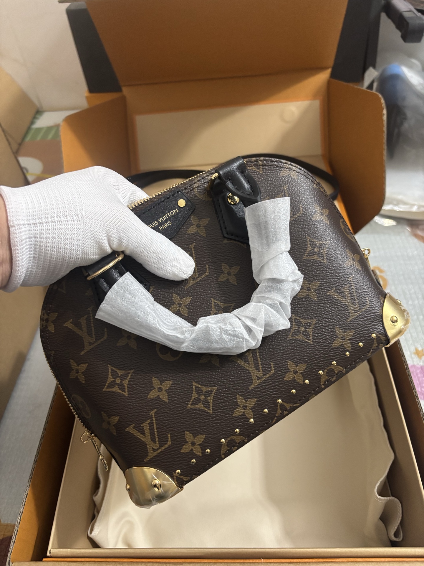 Louis Vuitton Alma BB Handbag