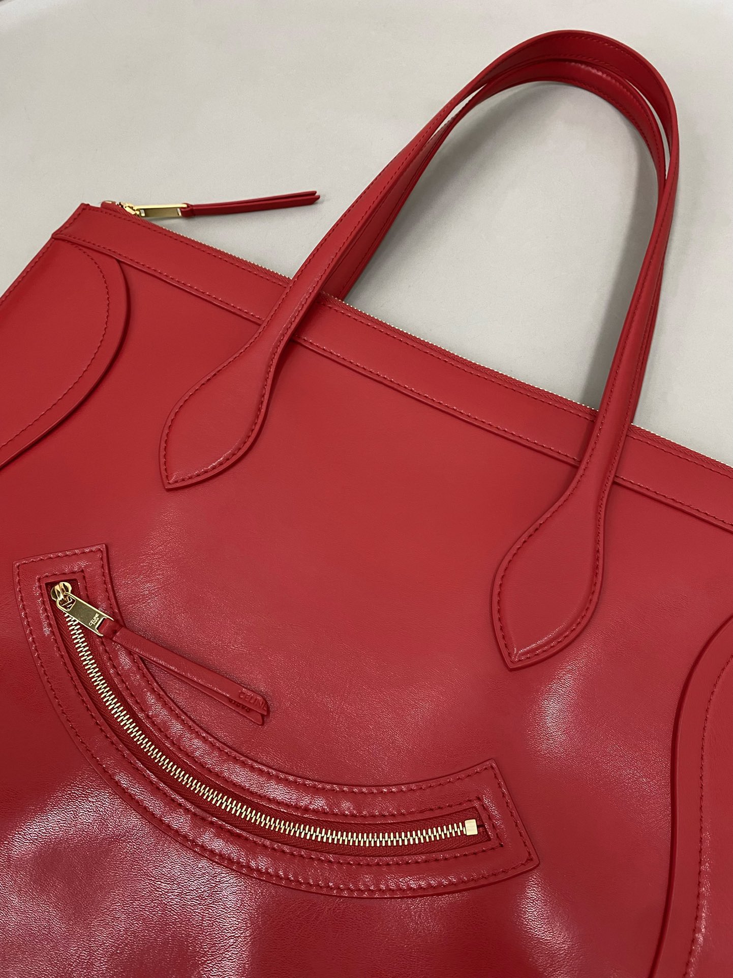 Celine Flat Cabas Smile Bag