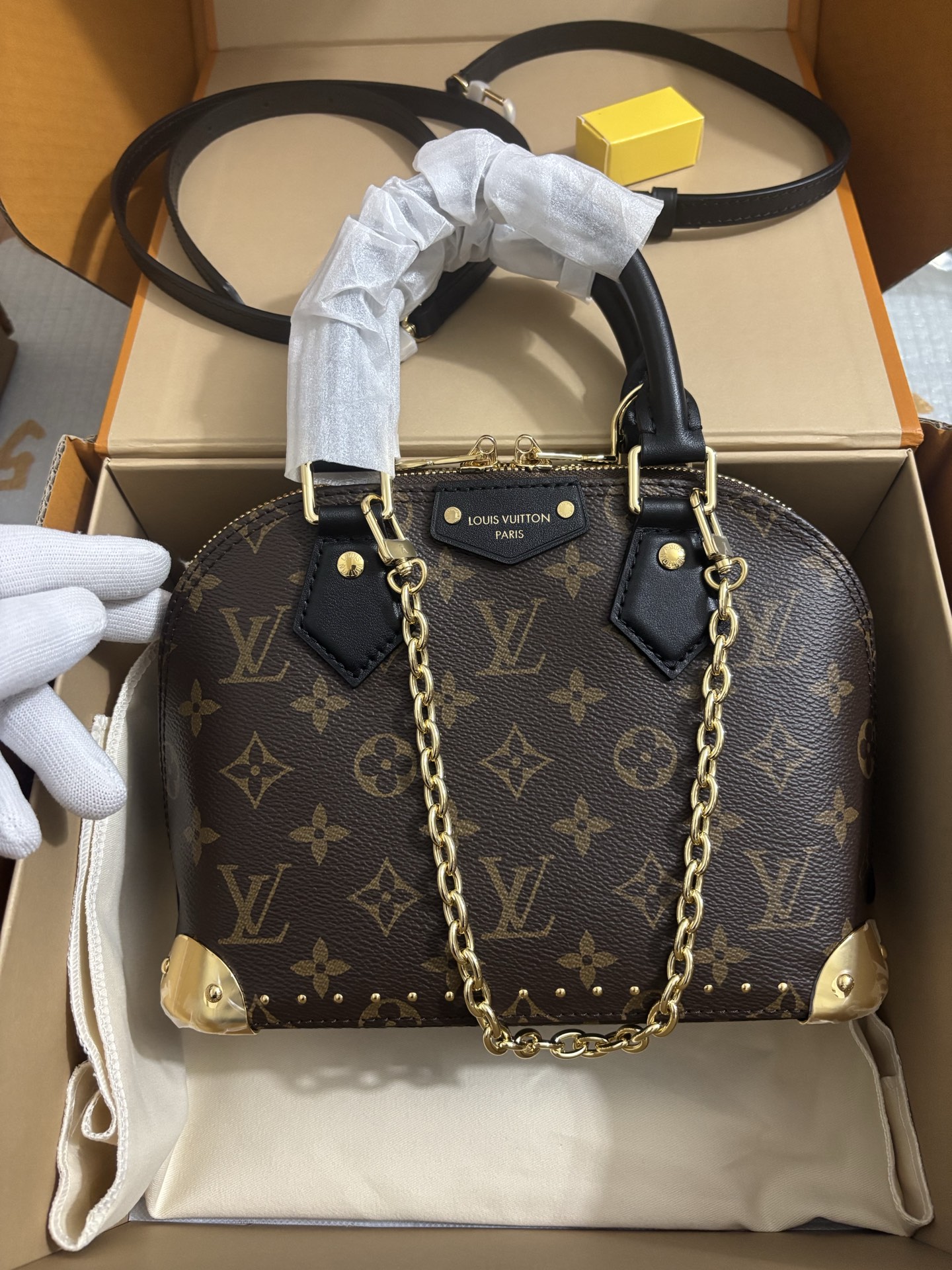 Louis Vuitton Alma BB Handbag