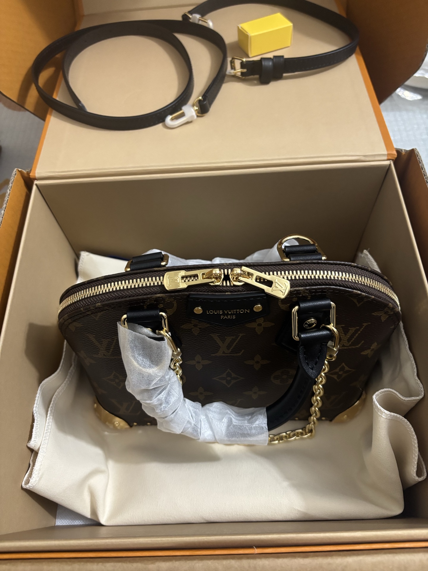 Louis Vuitton Alma BB Handbag