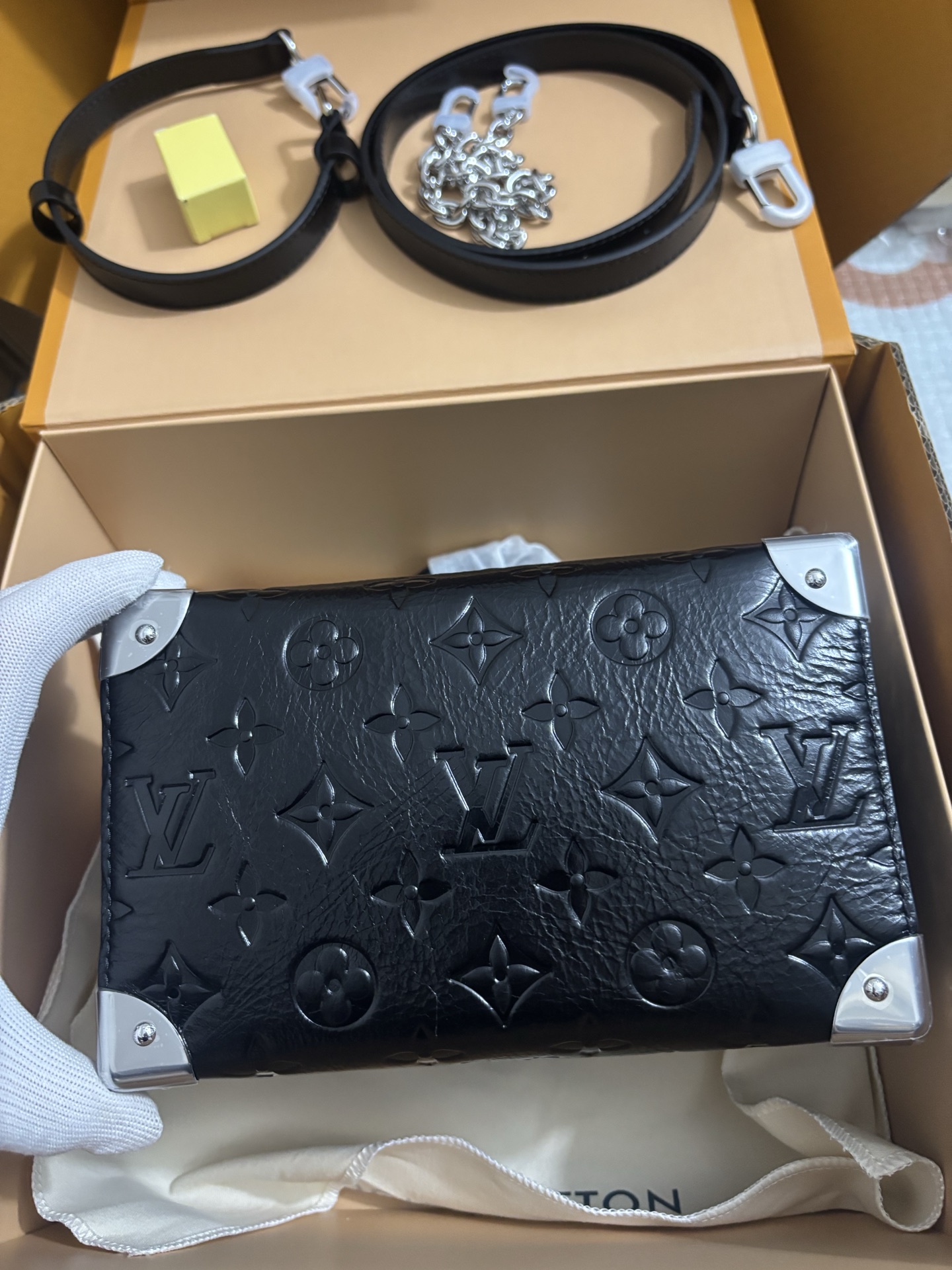 Louis Vuitton Speedy Trunk 20 All-Leather Handbag