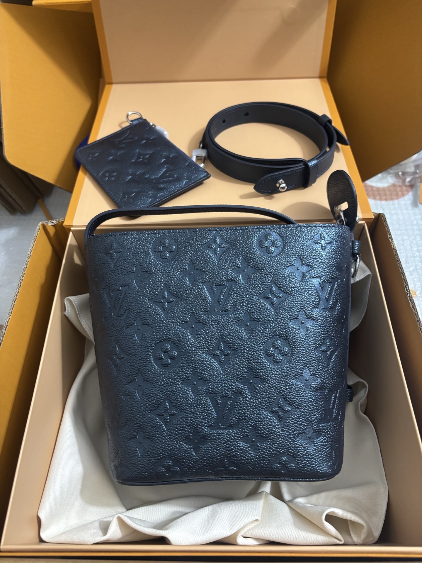 Louis Vuitton All in BB Bucket Handbag