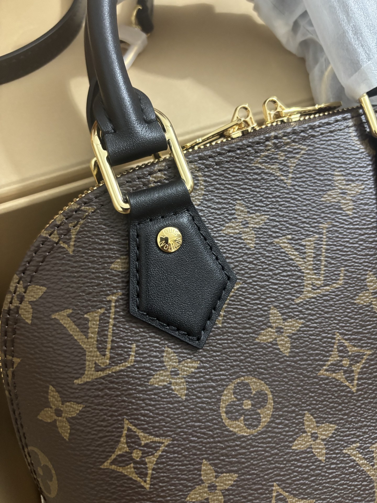 Louis Vuitton Alma BB Handbag