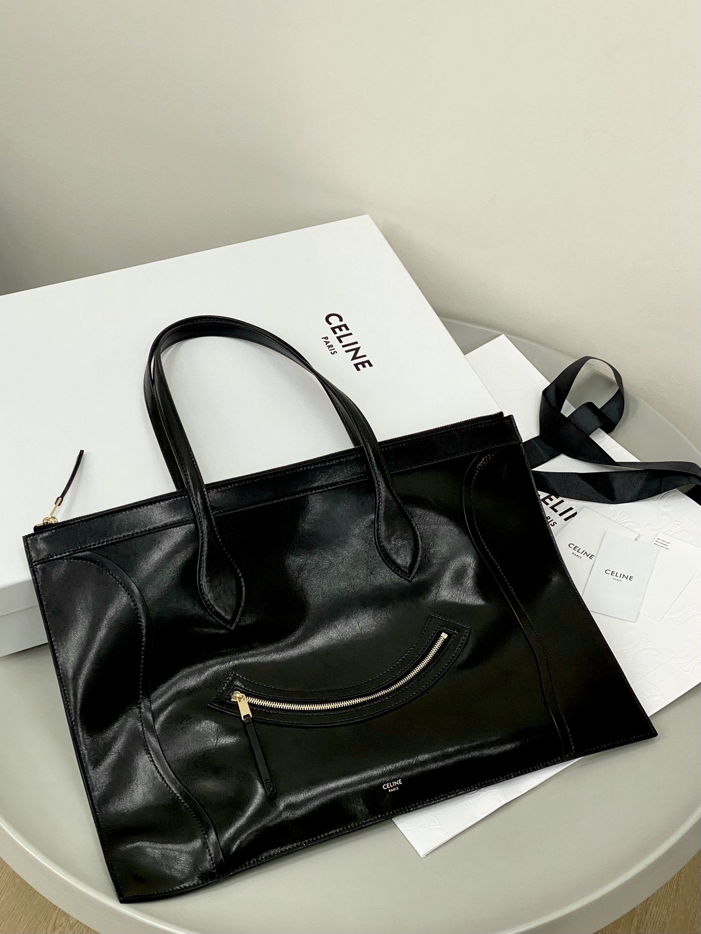 Celine Flat Cabas Smile Bag