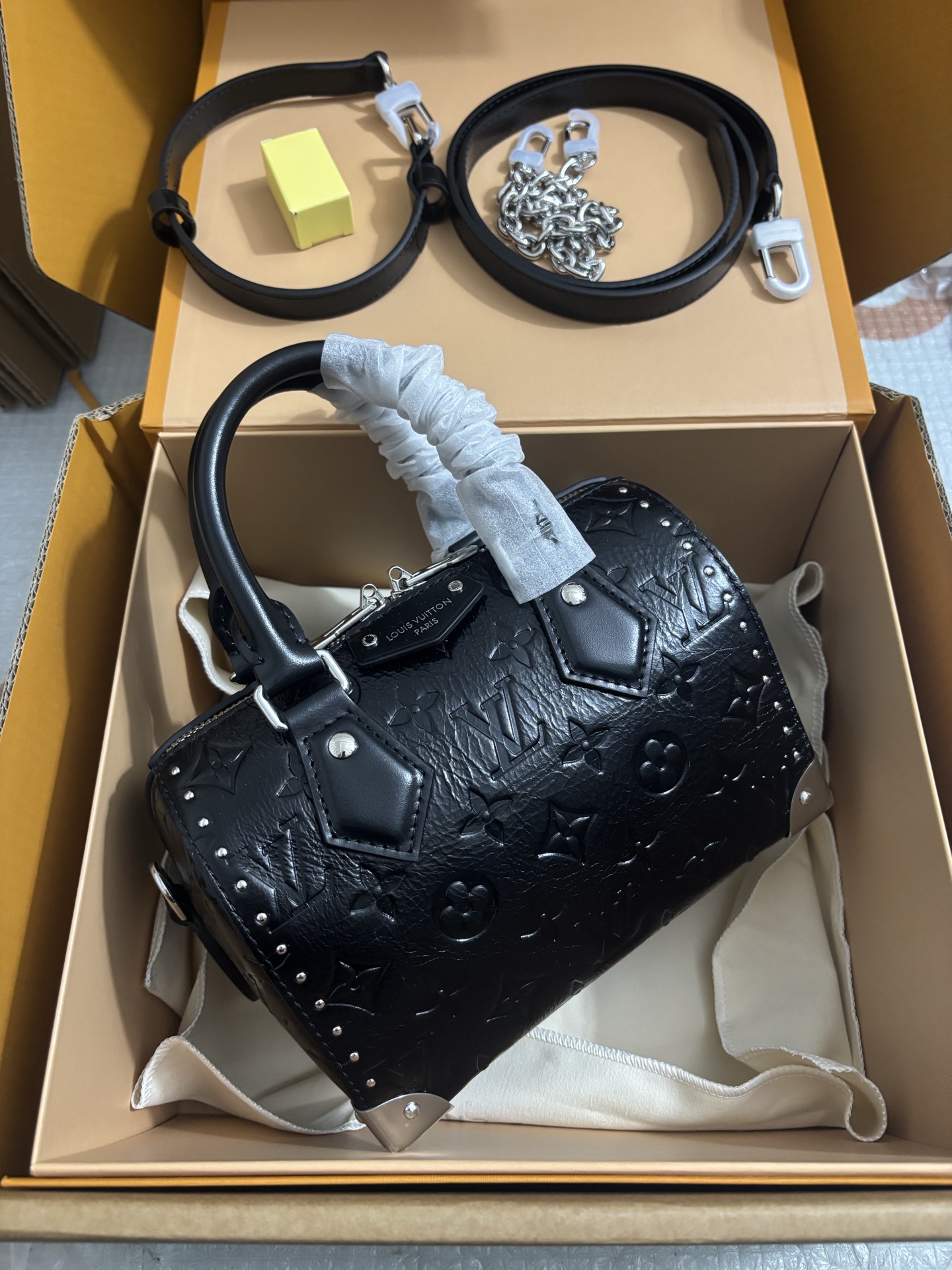 Louis Vuitton Speedy Trunk 20 All-Leather Handbag