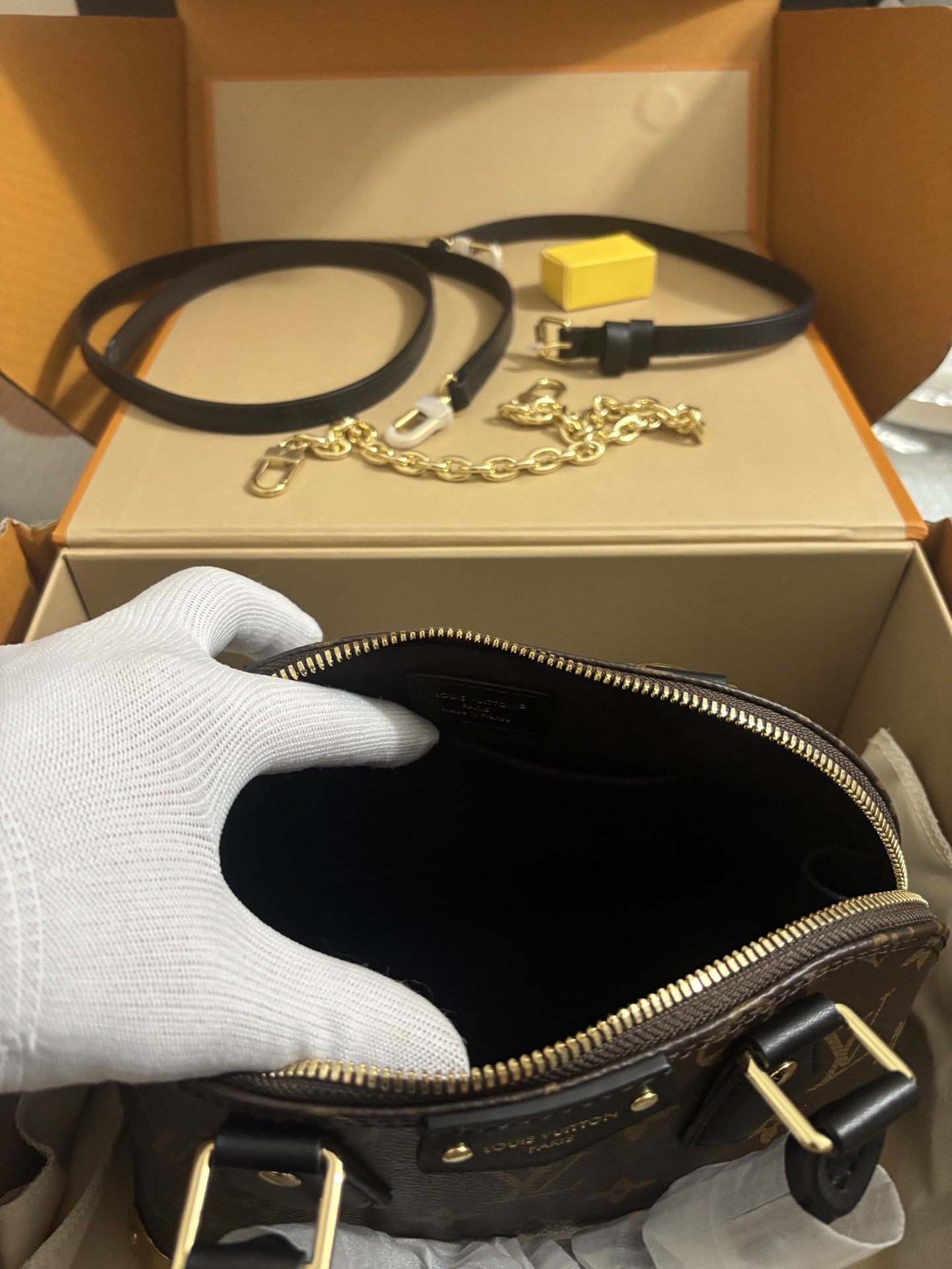 Louis Vuitton Alma BB Handbag