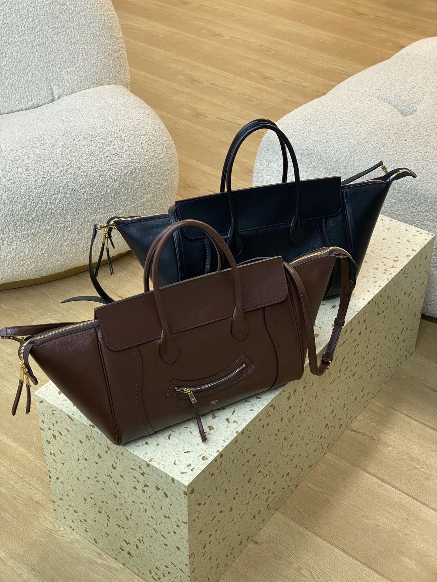 Celine Luggage Classic Smile Bag
