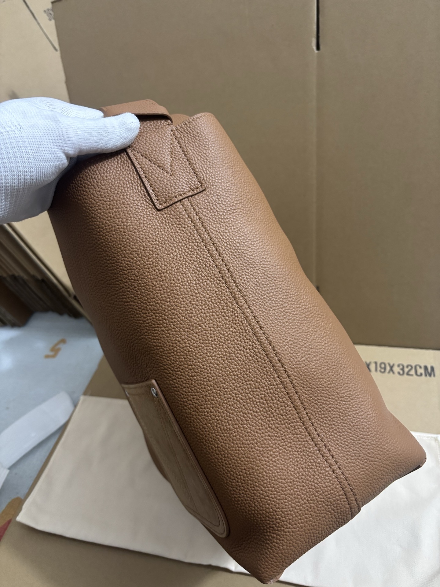 Louis Vuitton Three-Tone Verso Hobo Handbag