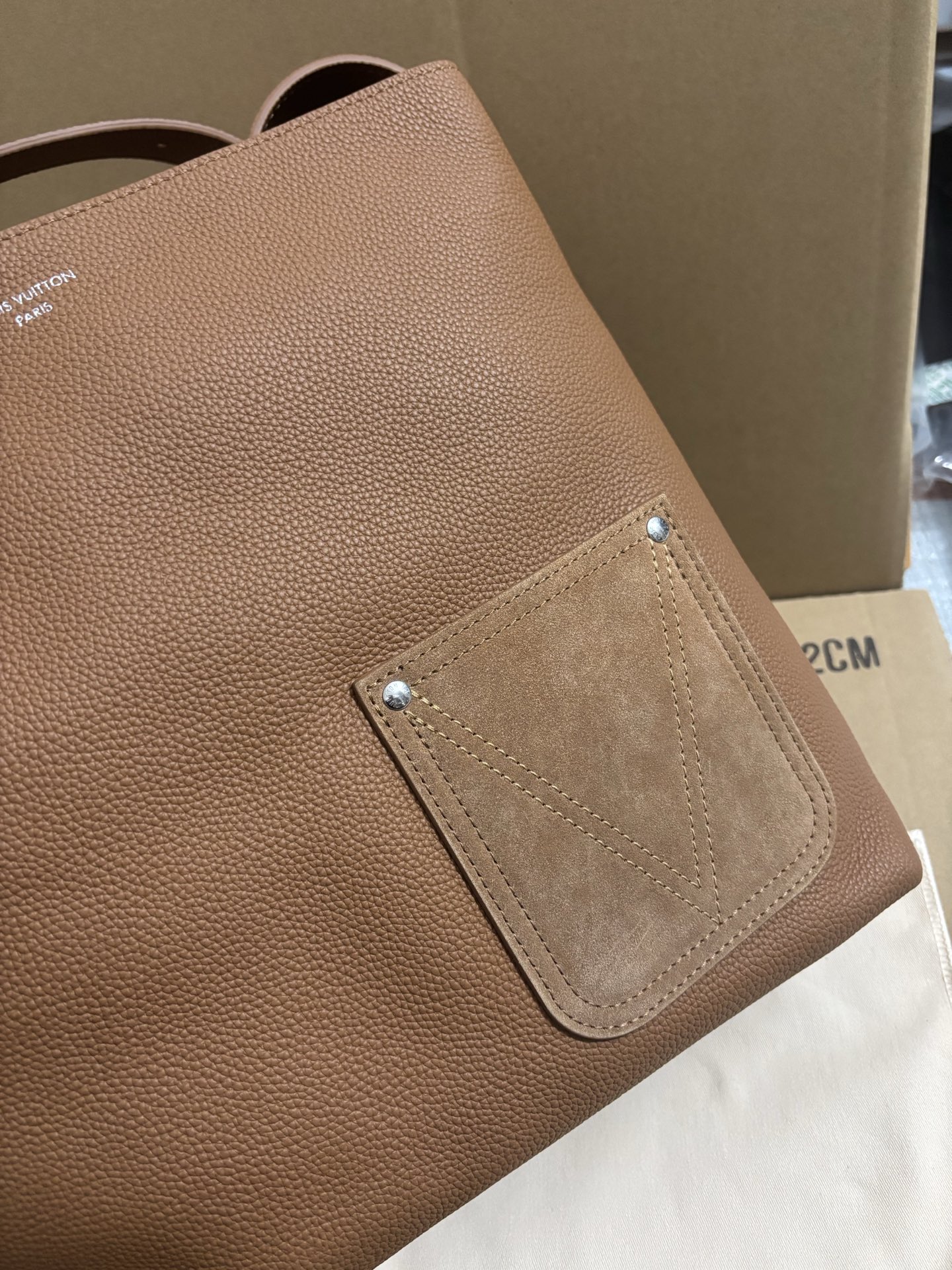 Louis Vuitton Three-Tone Verso Hobo Handbag