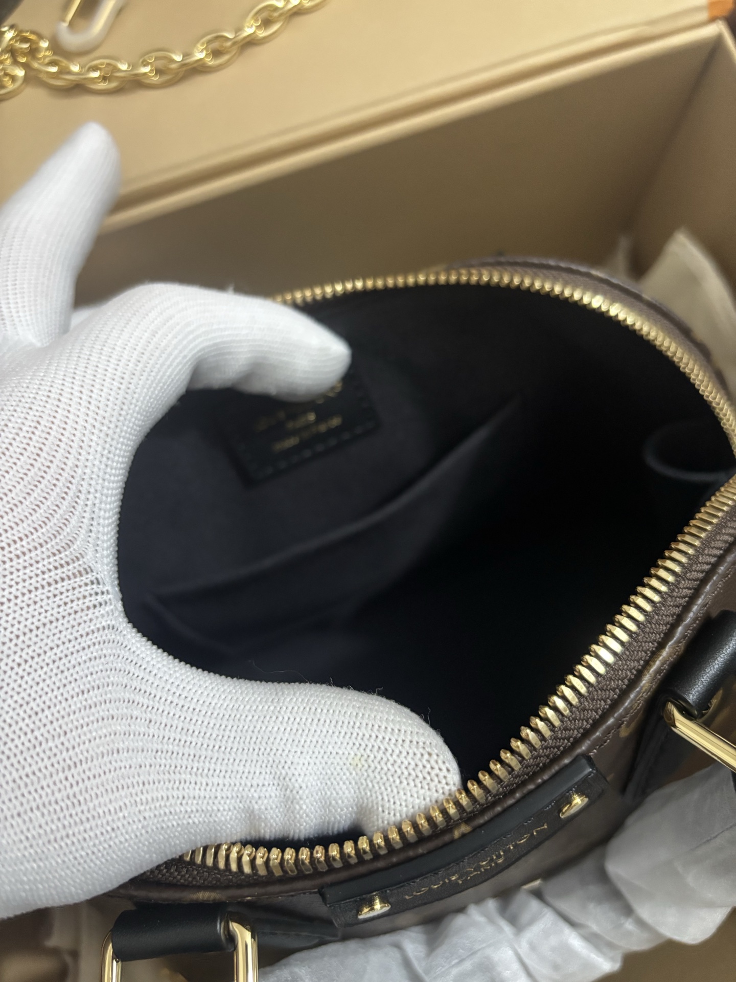 Louis Vuitton Alma BB Handbag