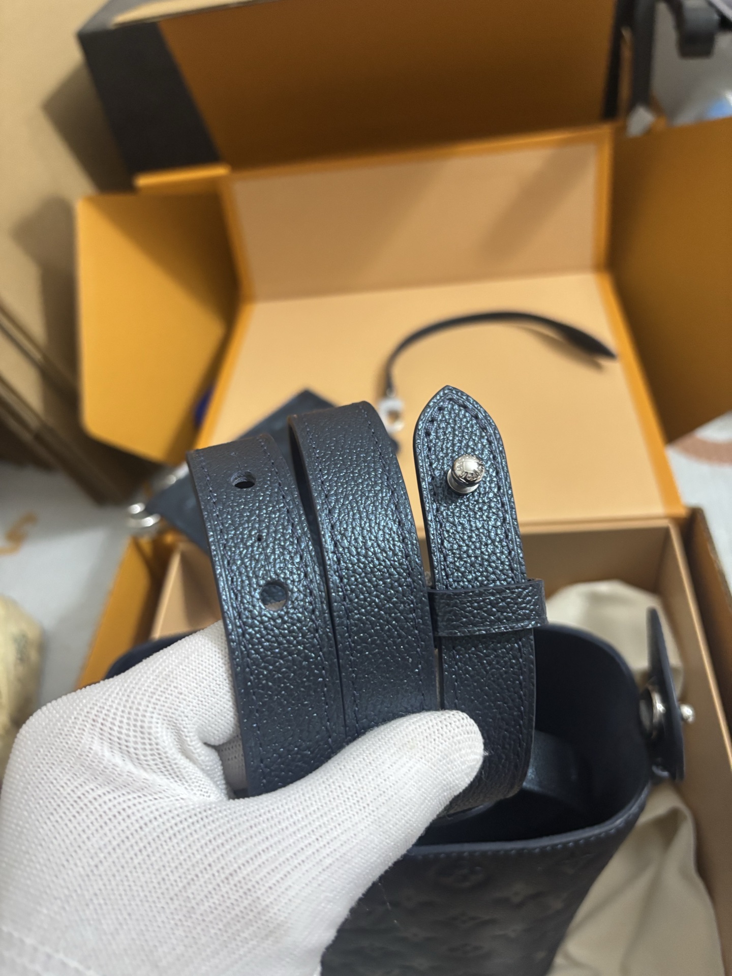 Louis Vuitton All in BB Bucket Handbag