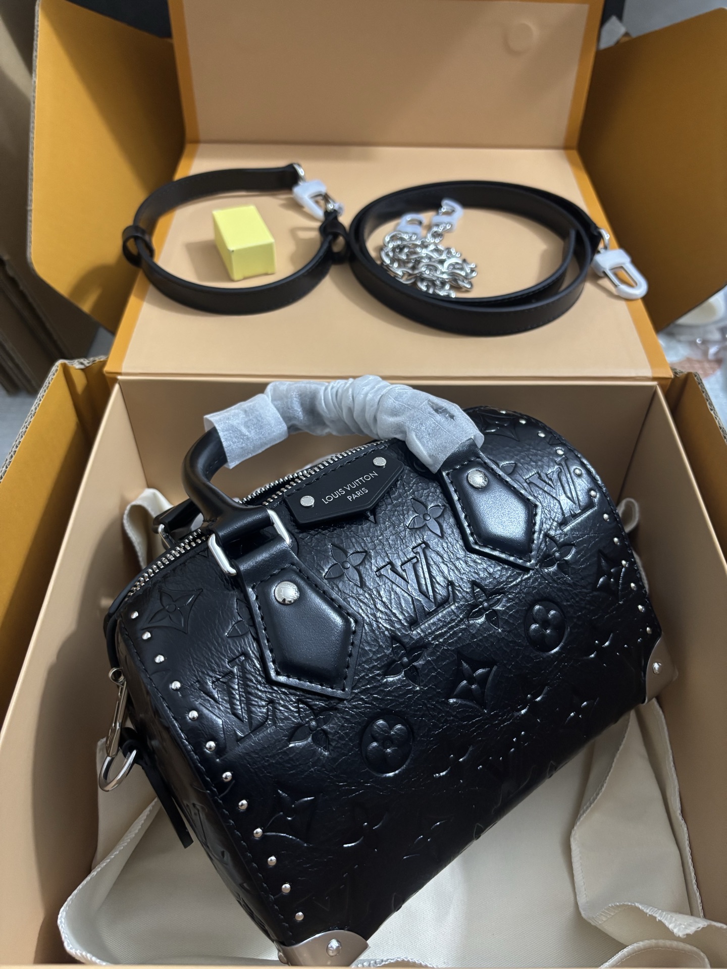 Louis Vuitton Speedy Trunk 20 All-Leather Handbag