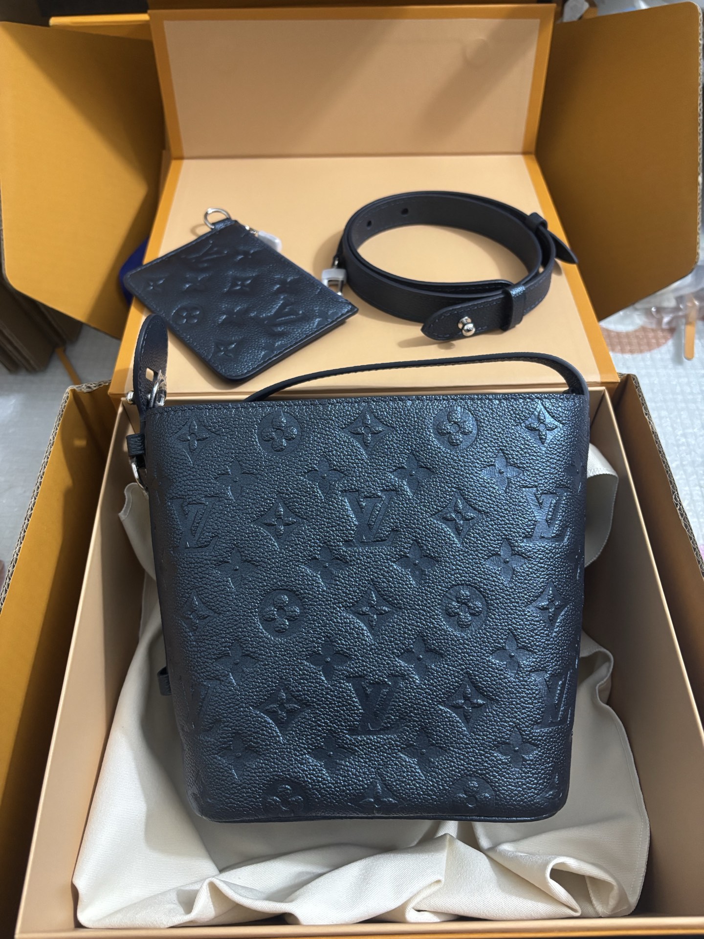 Louis Vuitton All in BB Bucket Handbag