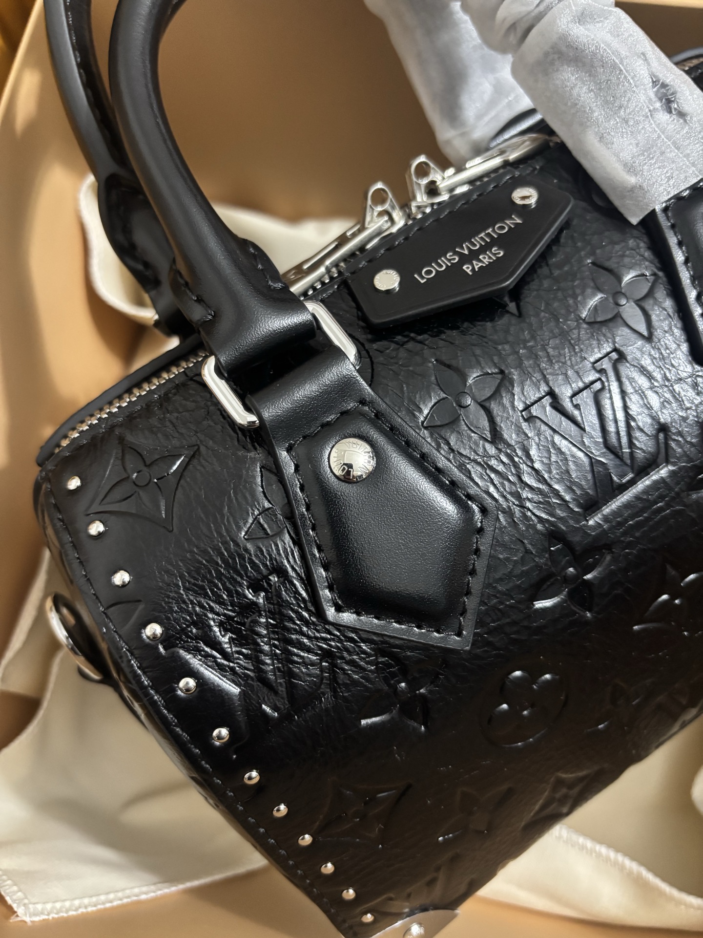 Louis Vuitton Speedy Trunk 20 All-Leather Handbag