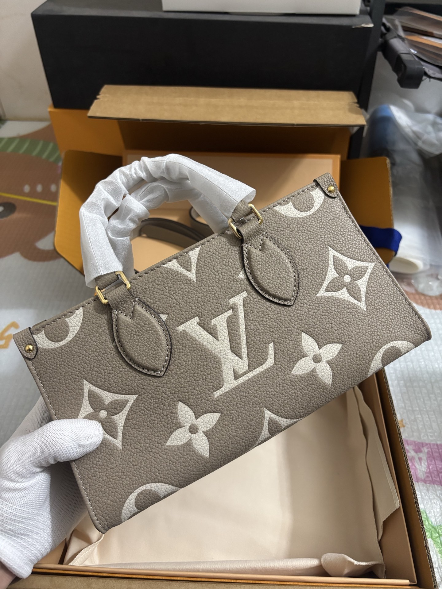 Louis Vuitton OnTheGo East West Handbag
