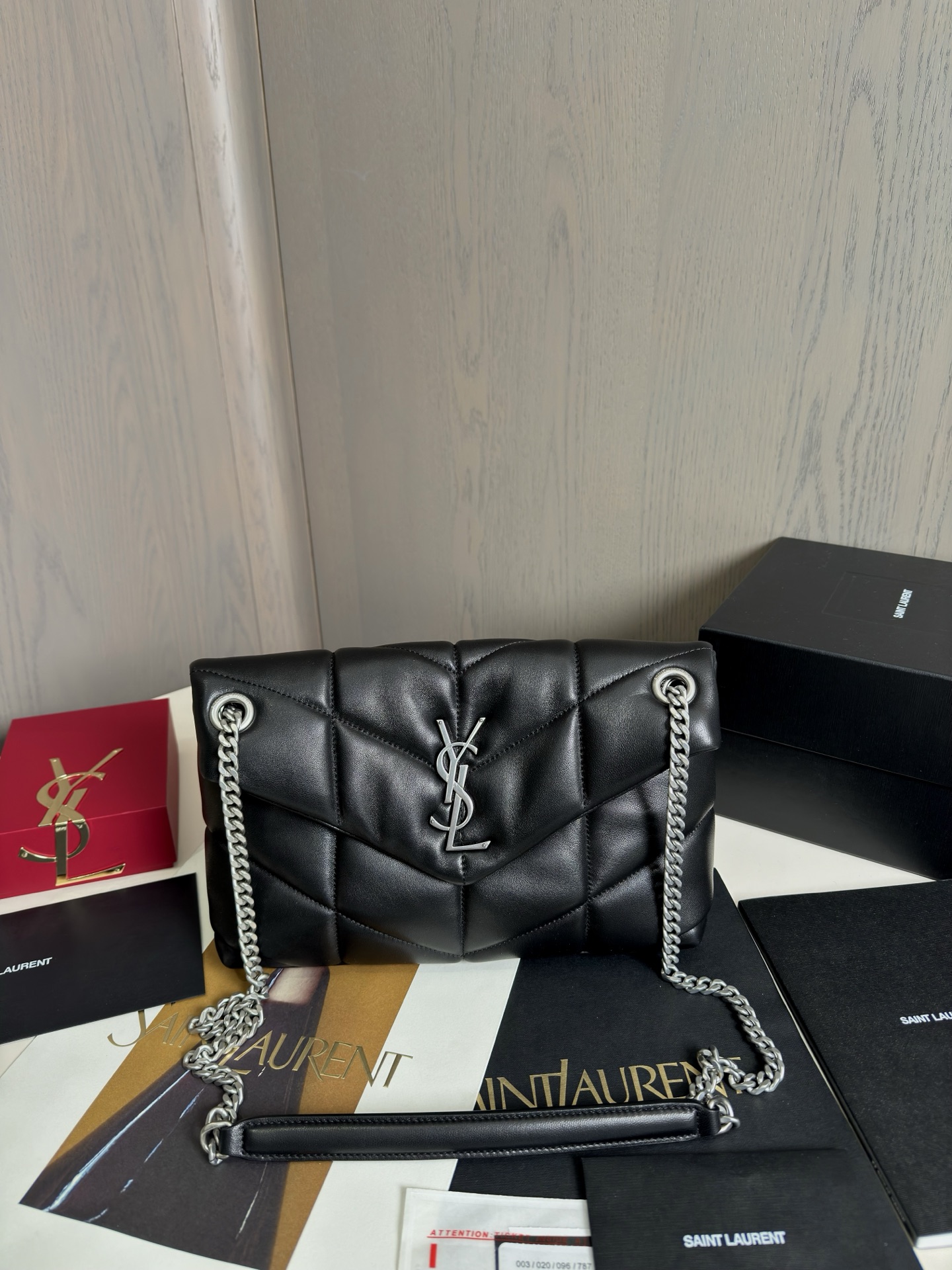 YSL Original Sheepskin Cloud Bag