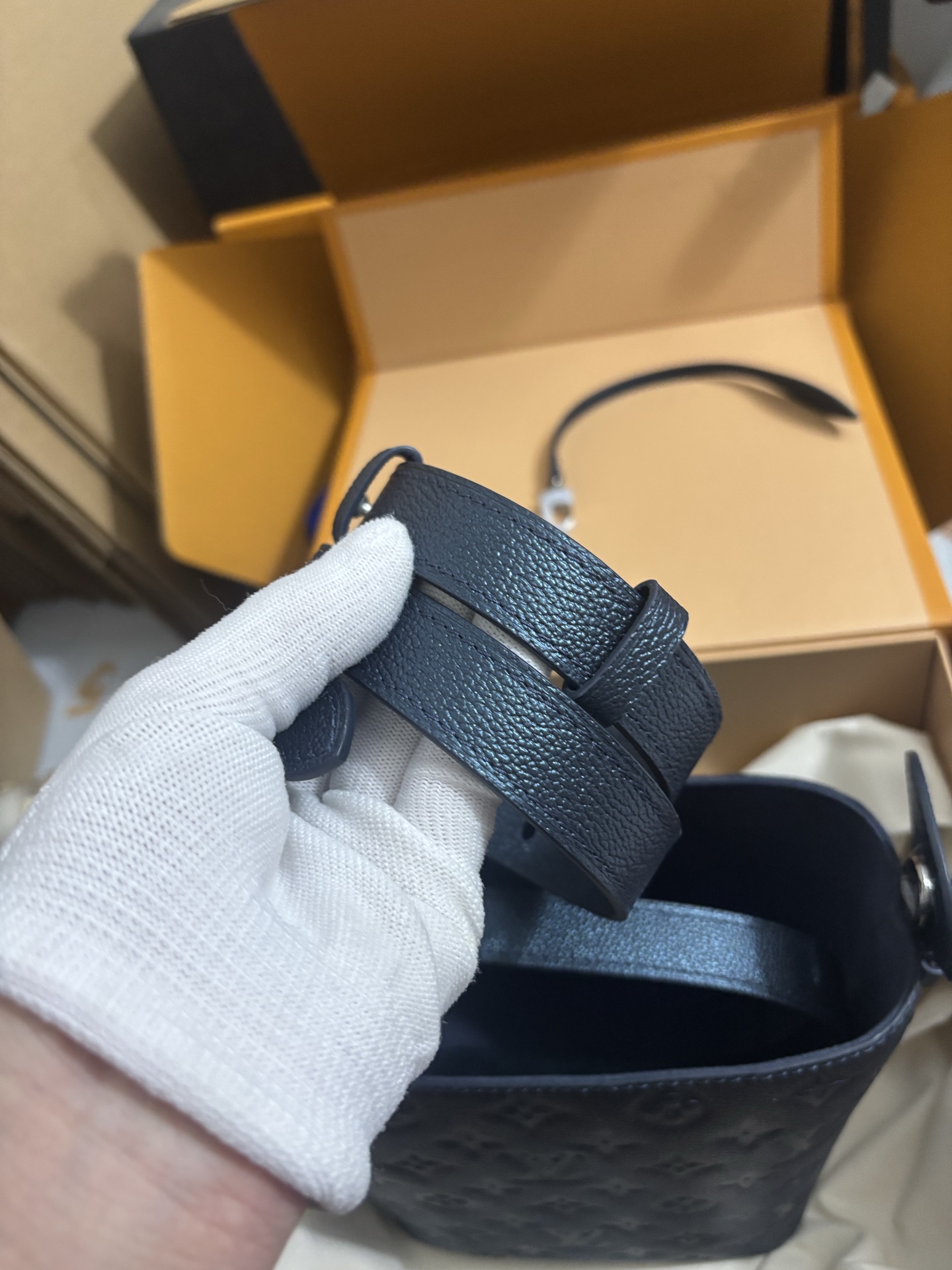 Louis Vuitton All in BB Bucket Handbag