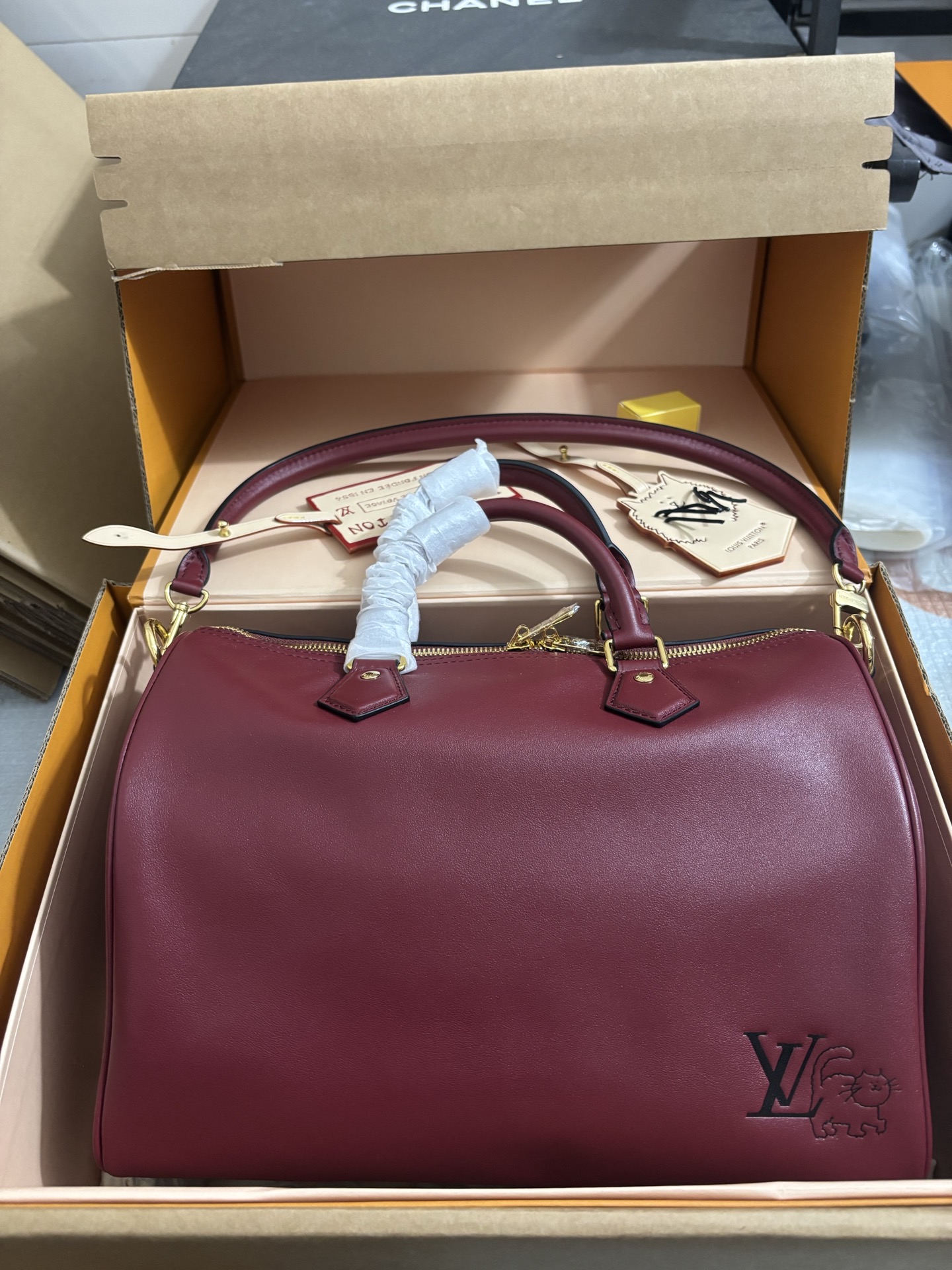 Louis Vuitton Speedy Soft 30 Handbag