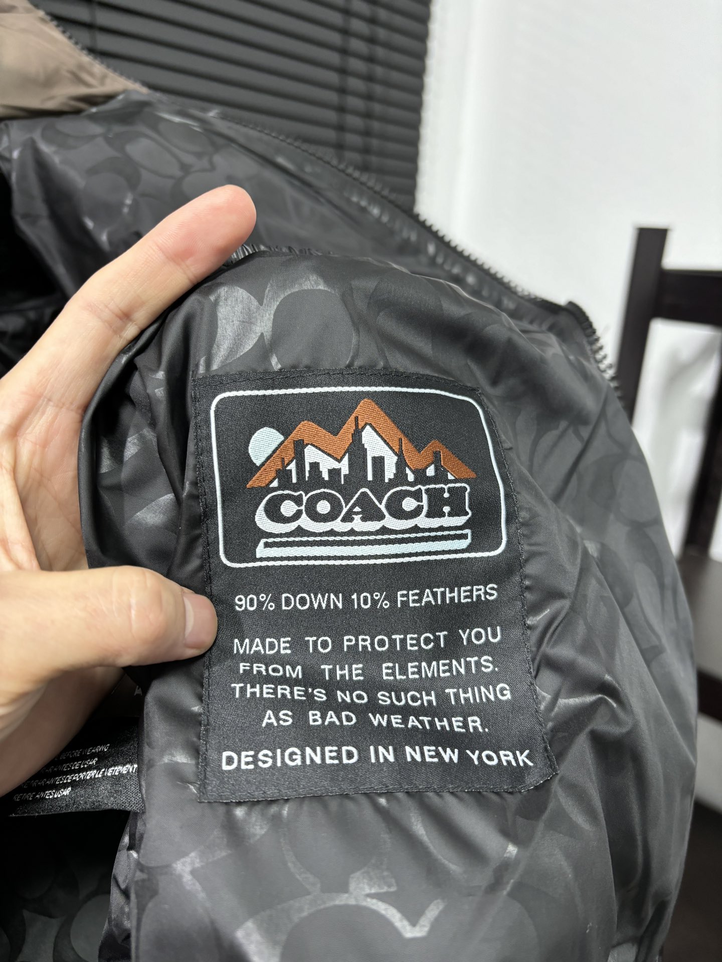 Coach down jacket​