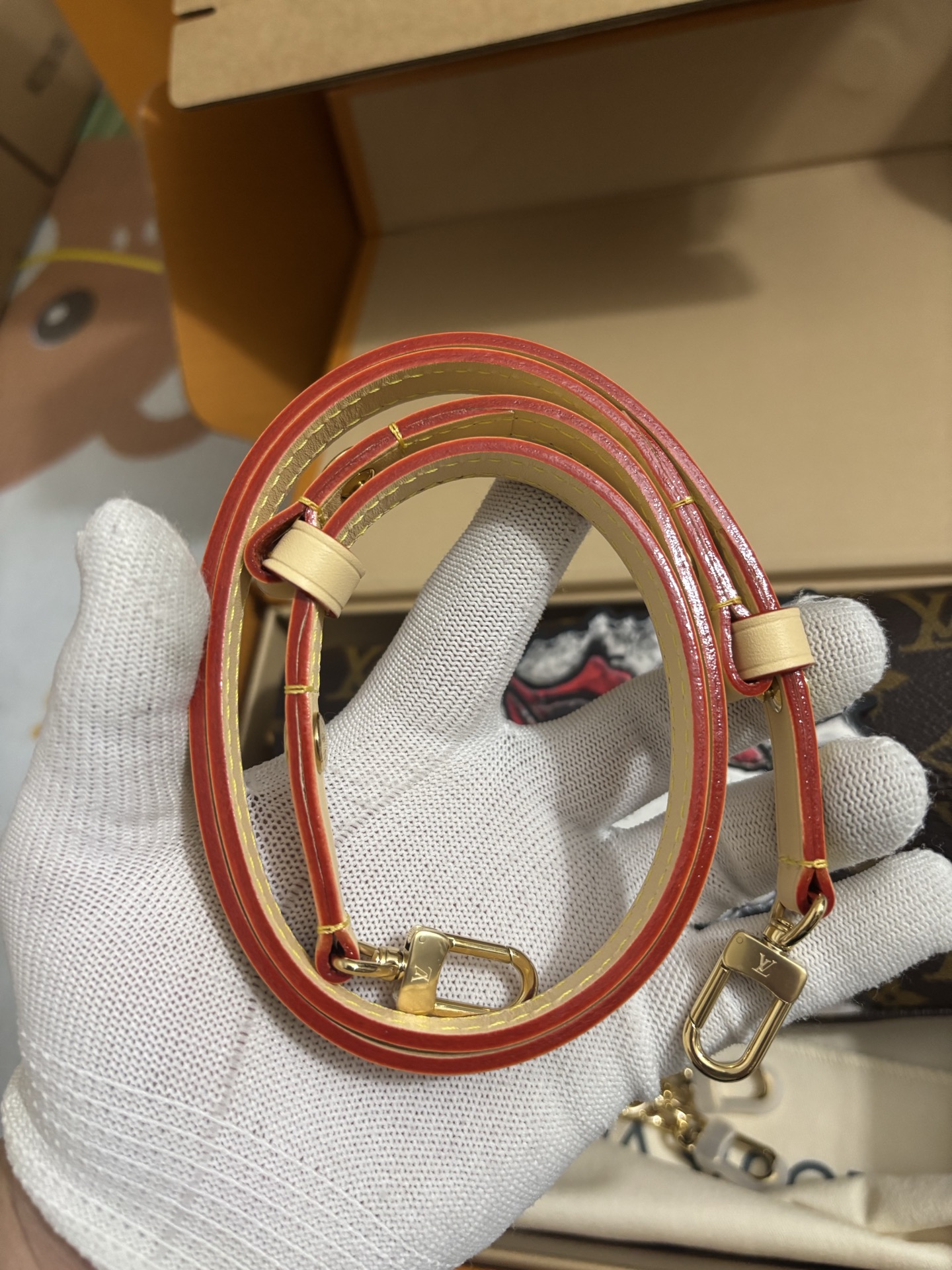 Louis Vuitton Wallet On Chain Ivy cat handbag