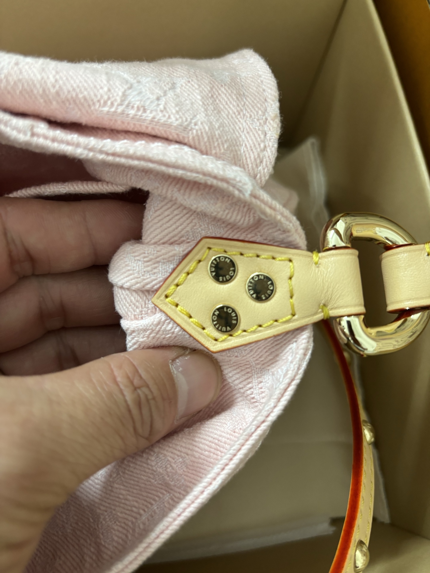 Louis Vuitton Monogram Denim Canvas Bag