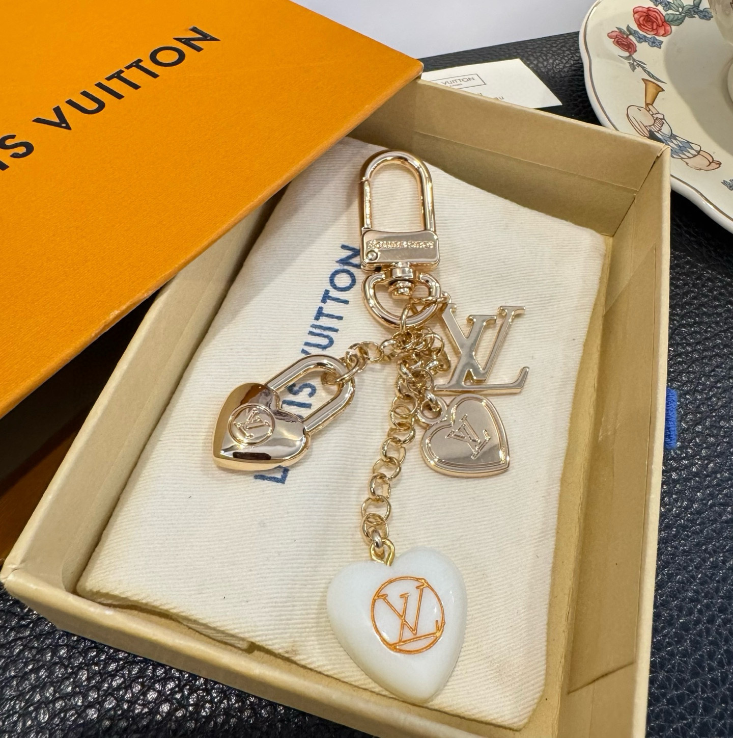 Louis Vuitton   Cherry Keychain