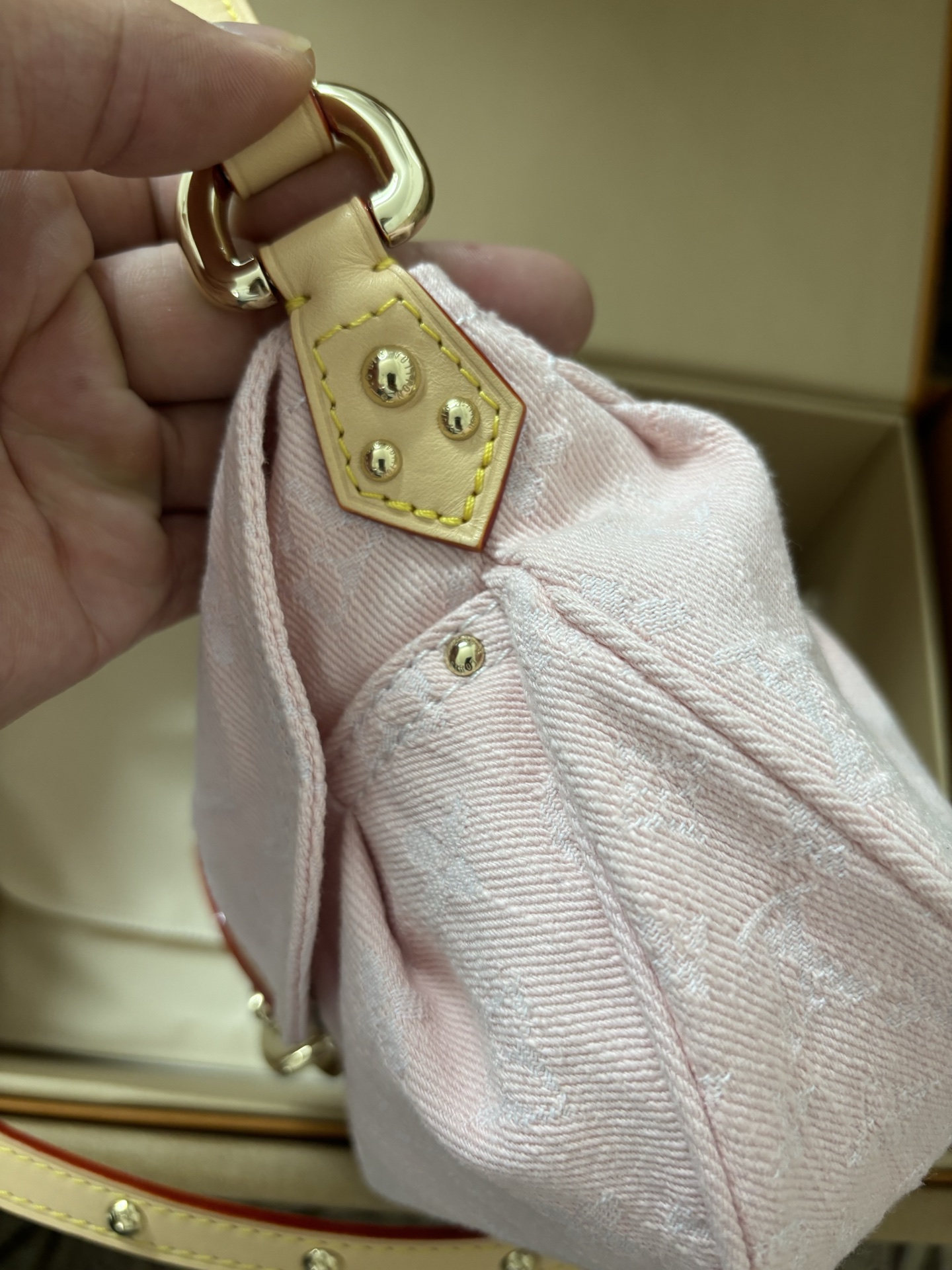 Louis Vuitton Monogram Denim Canvas Bag