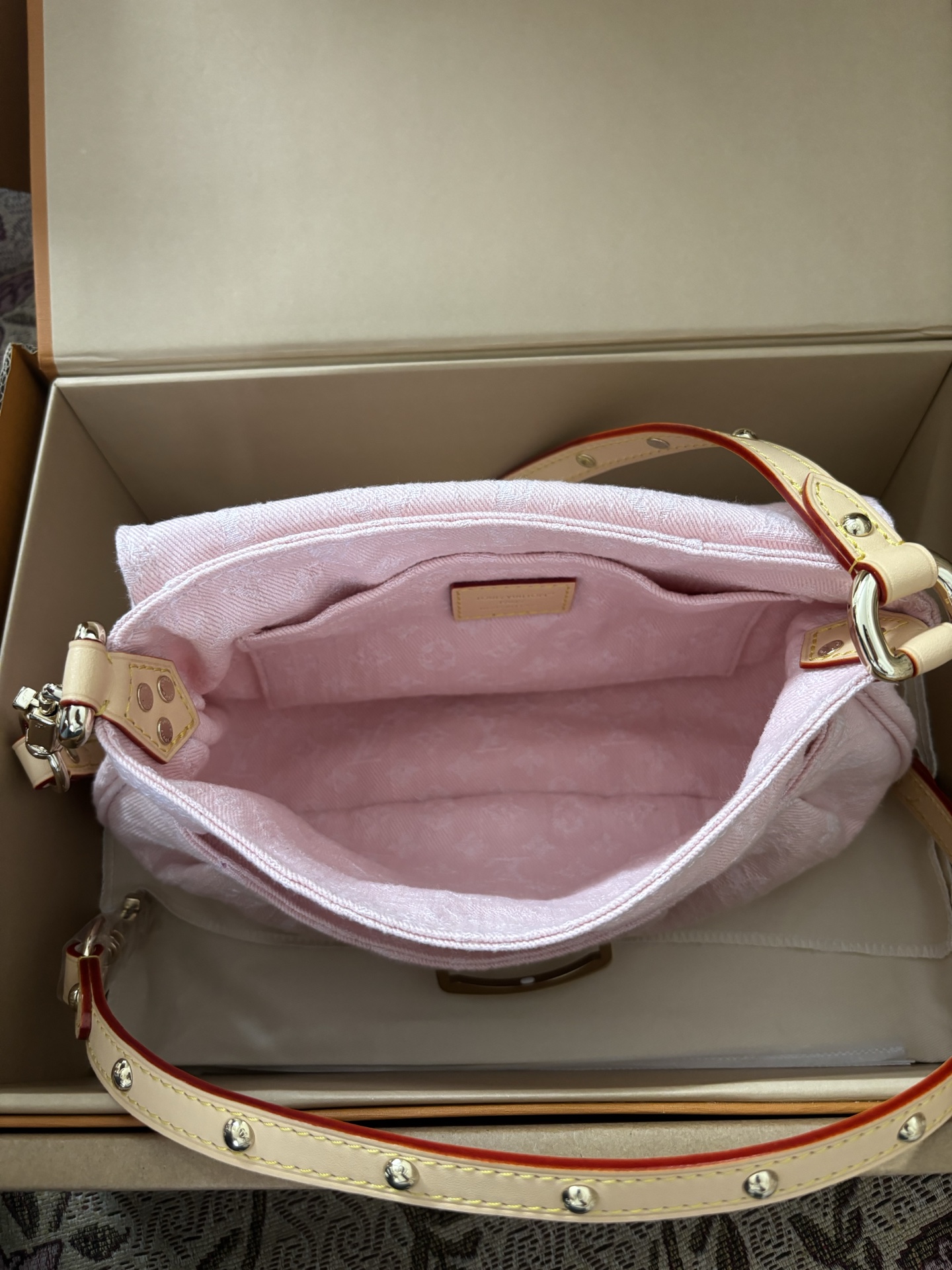 Louis Vuitton Monogram Denim Canvas Bag