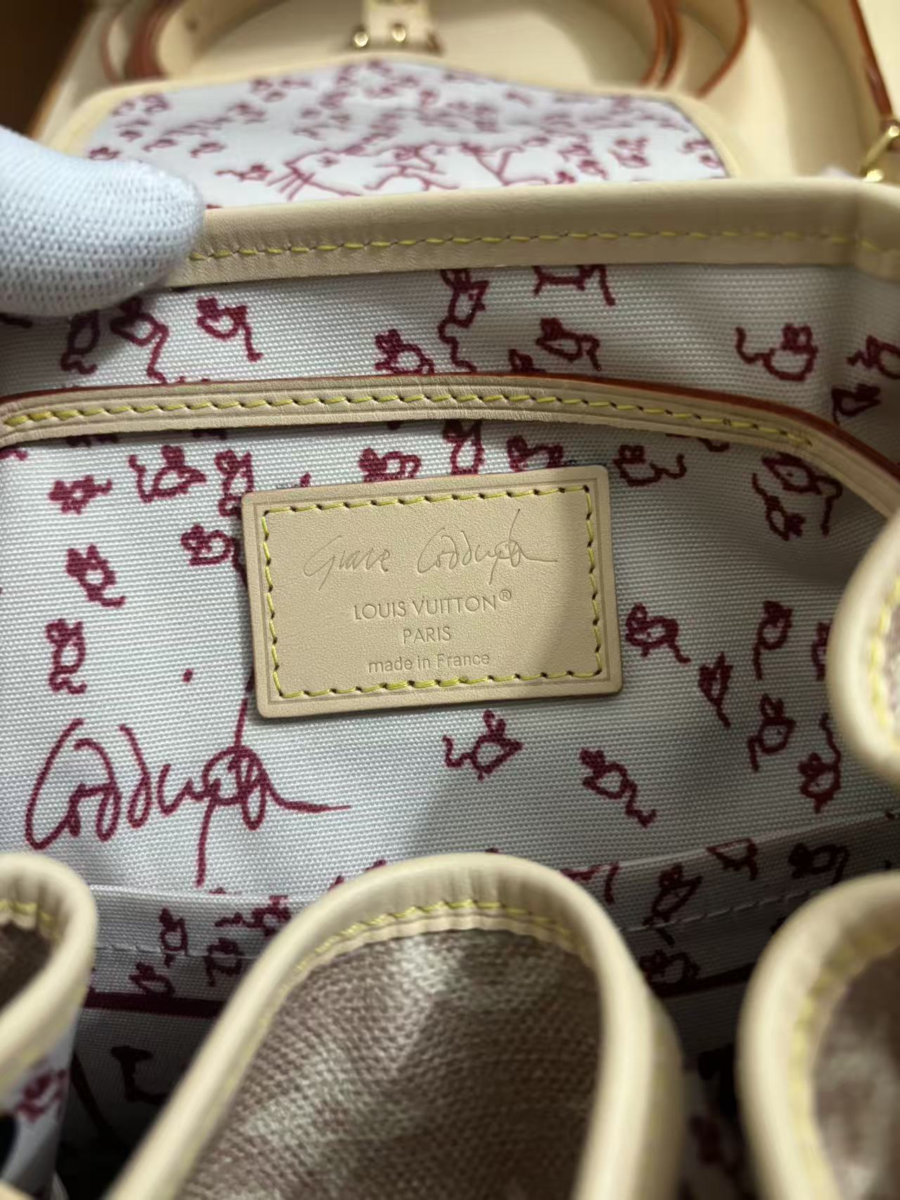 Louis Vuitton New coated MONTSOURIS small backpack