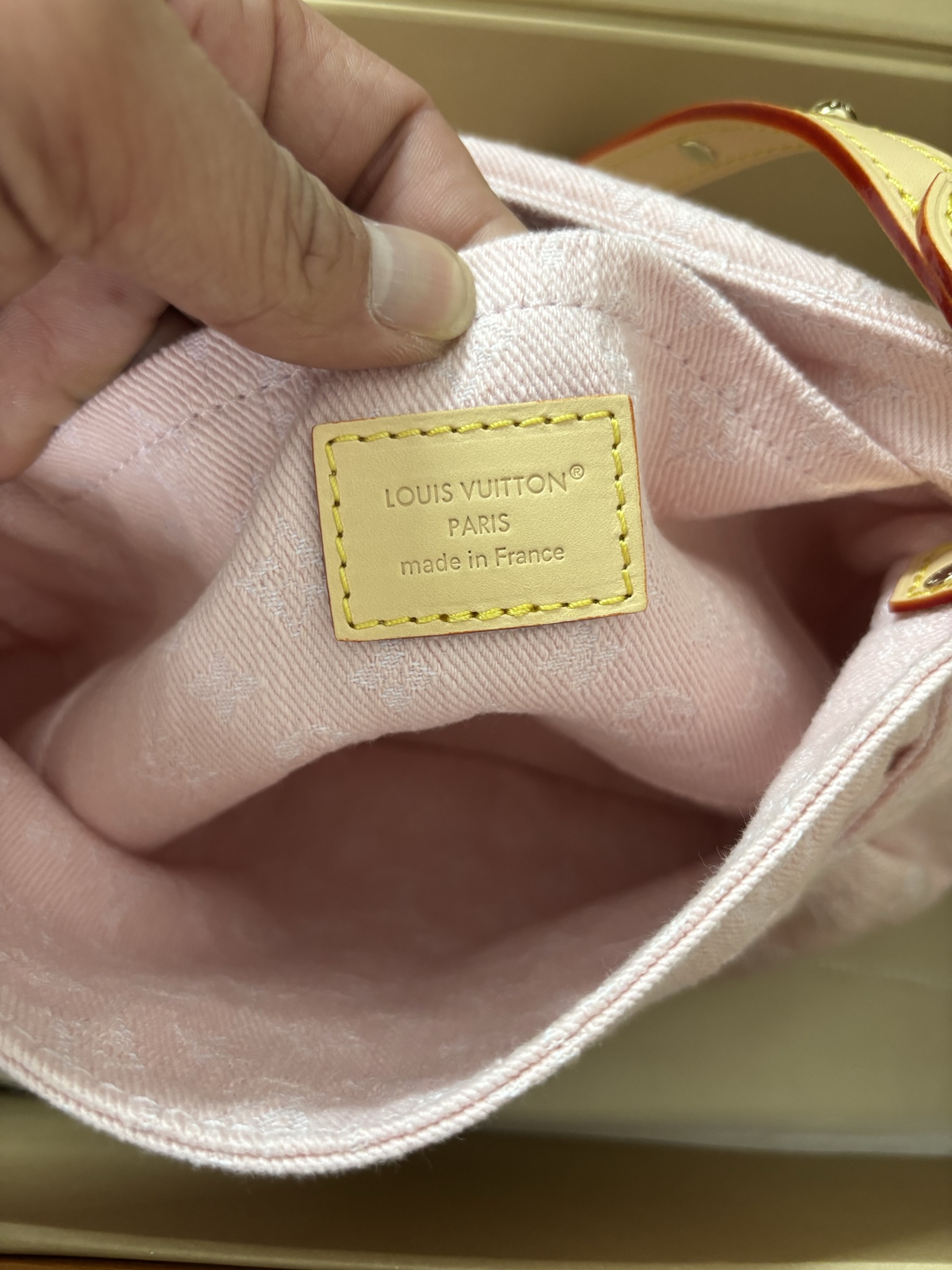 Louis Vuitton Monogram Denim Canvas Bag