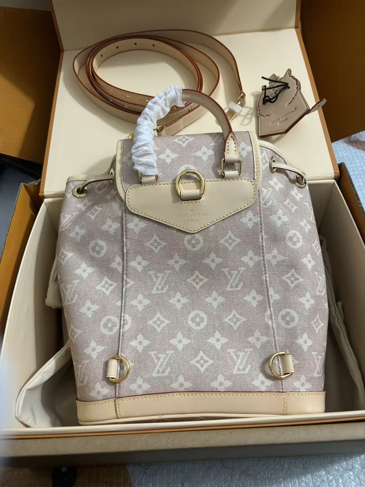 Louis Vuitton New coated MONTSOURIS small backpack