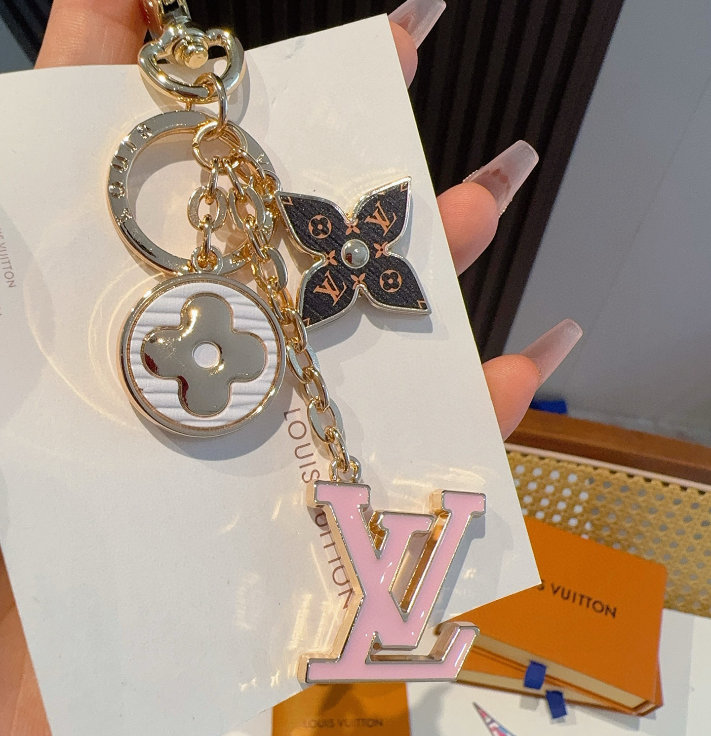 Louis Vuitton   Cherry Keychain