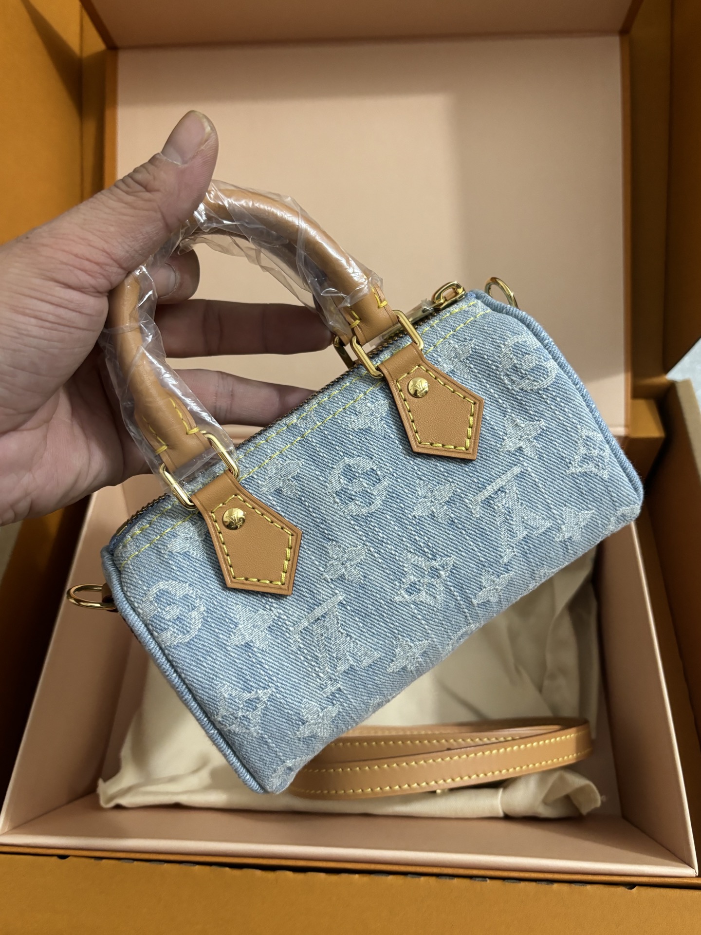 Louis Vuitton NANO SPEEDY handbag
