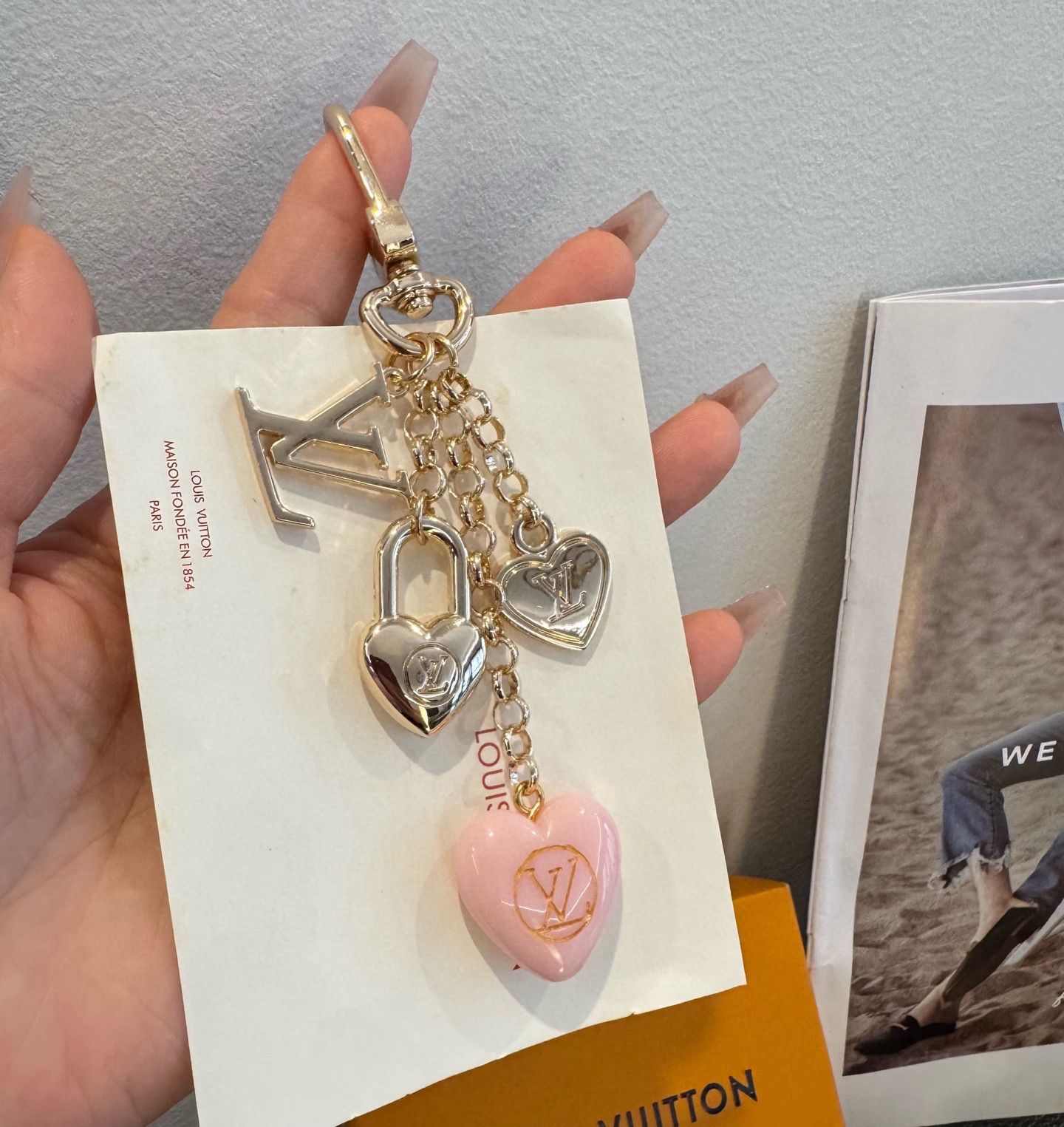 Louis Vuitton   Cherry Keychain