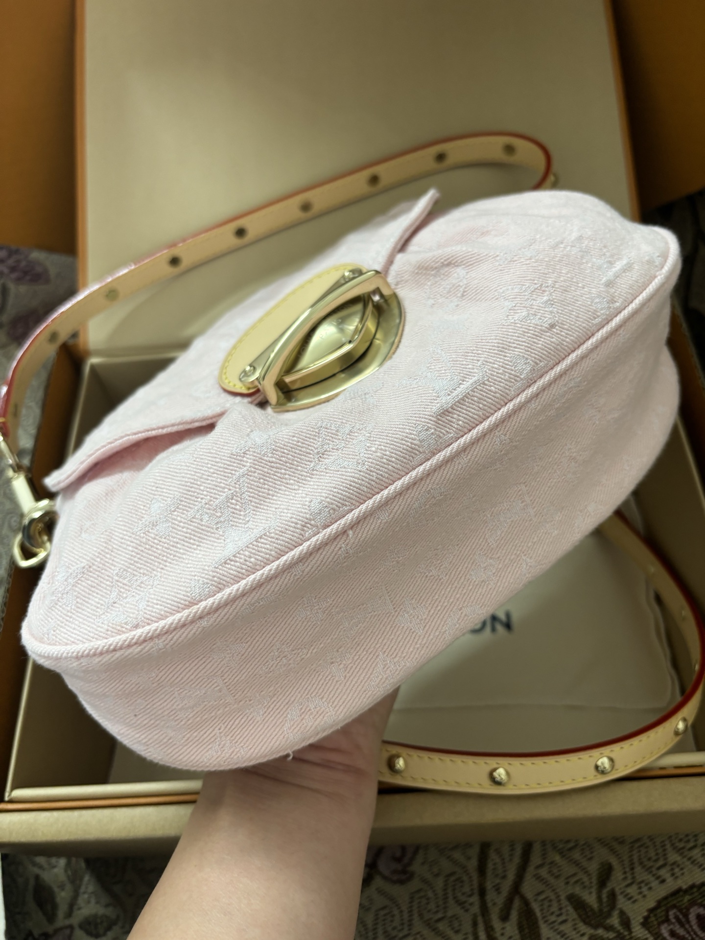 Louis Vuitton Monogram Denim Canvas Bag