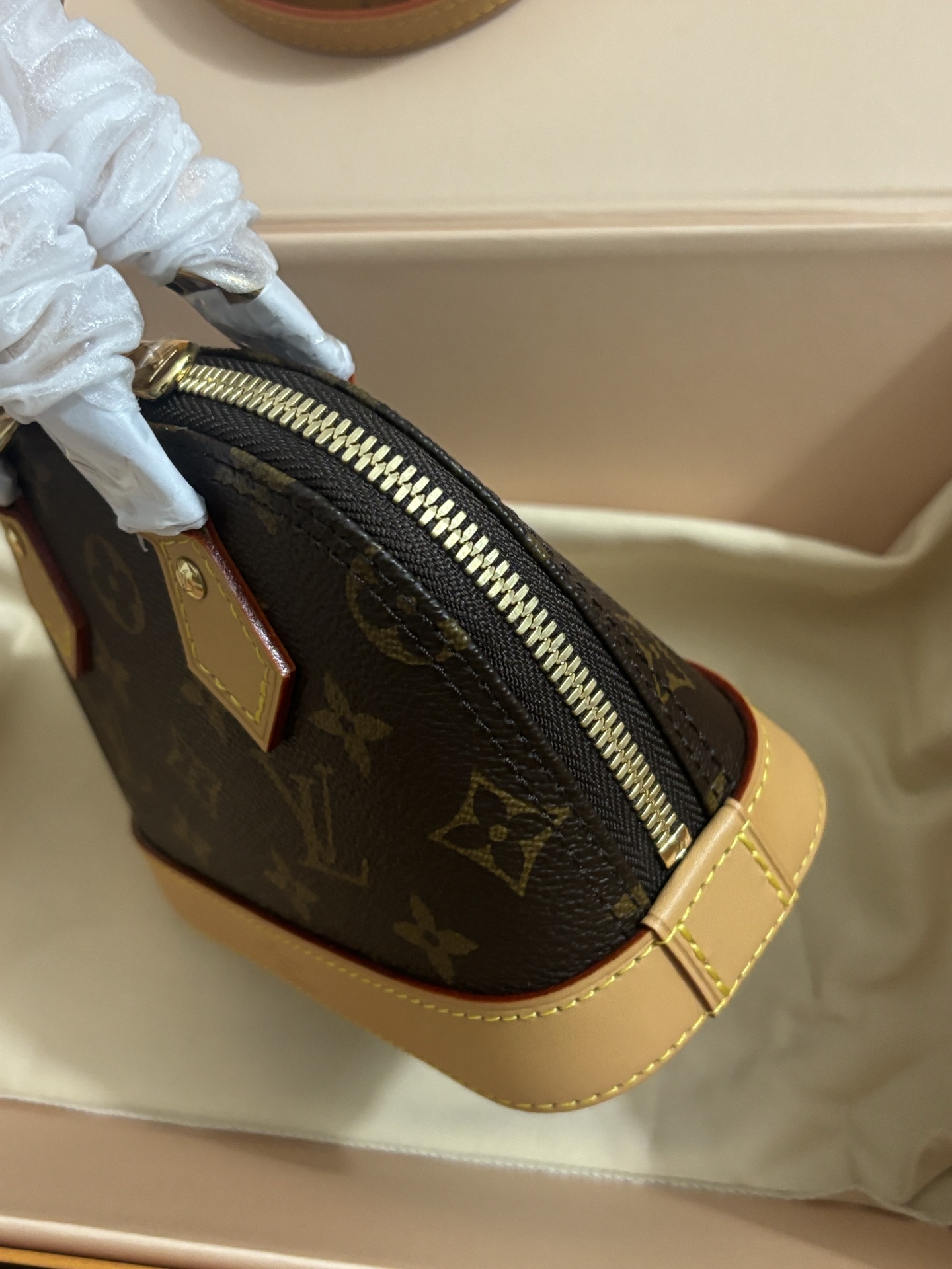 Louis Vuitton NANO ALMA Handbag