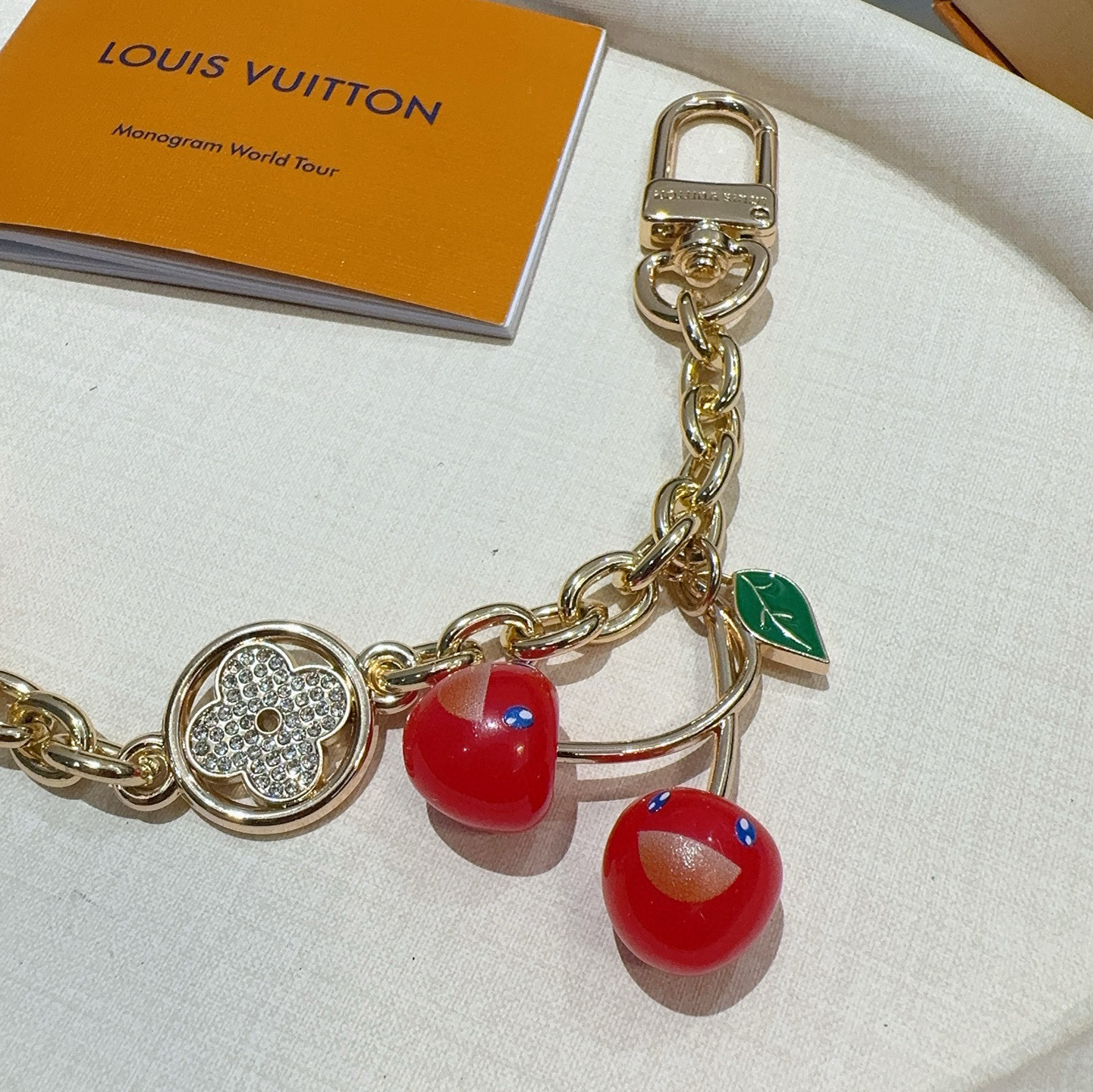 Louis Vuitton   Cherry Keychain