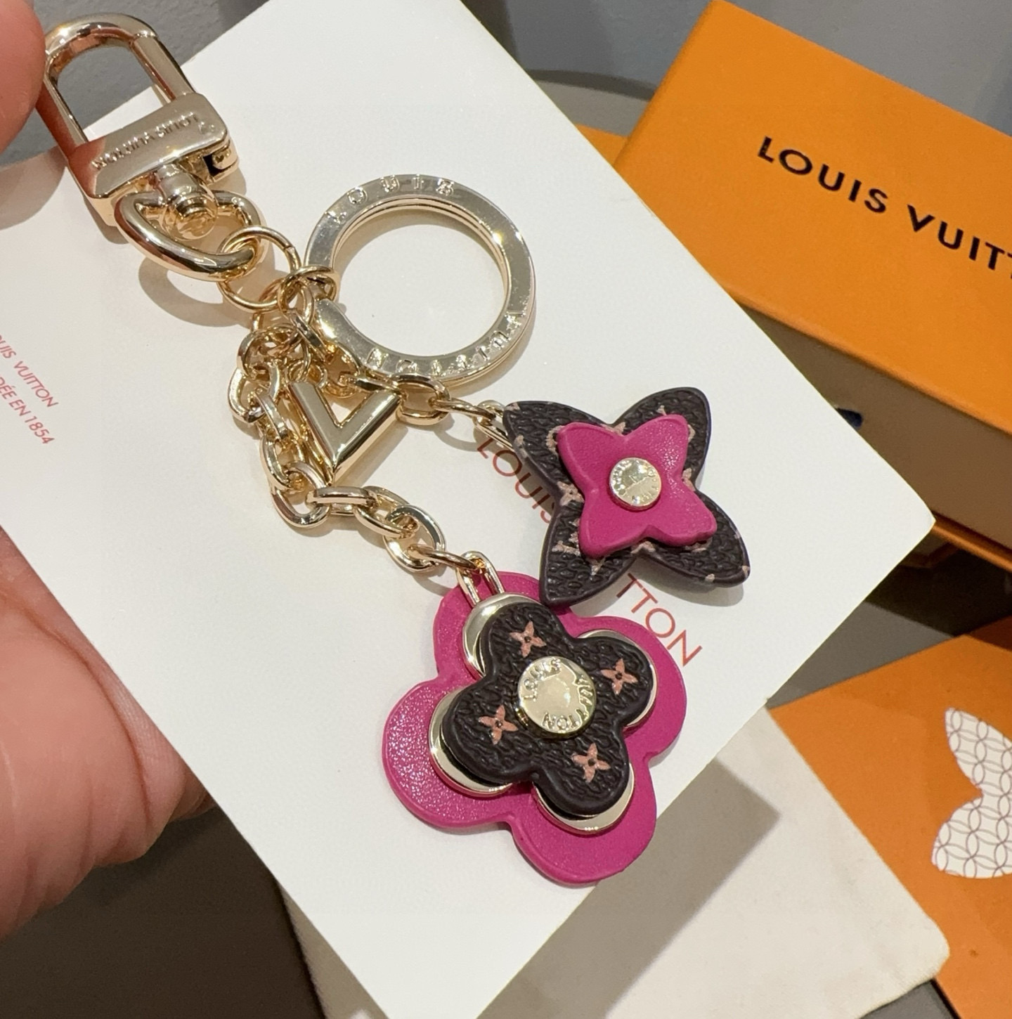 Louis Vuitton   Cherry Keychain