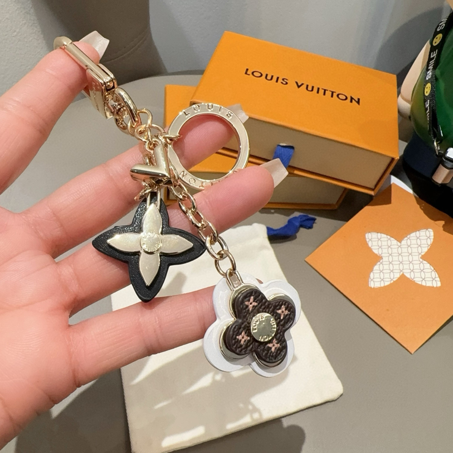 Louis Vuitton   Cherry Keychain